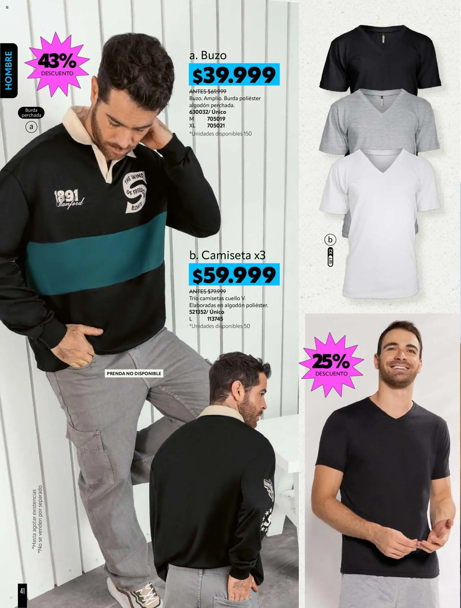 Pacifika revista - valida desde el 21/07/2026 | Página: 205 | Productos: Algodón, Buzo, Camiseta, Cuello