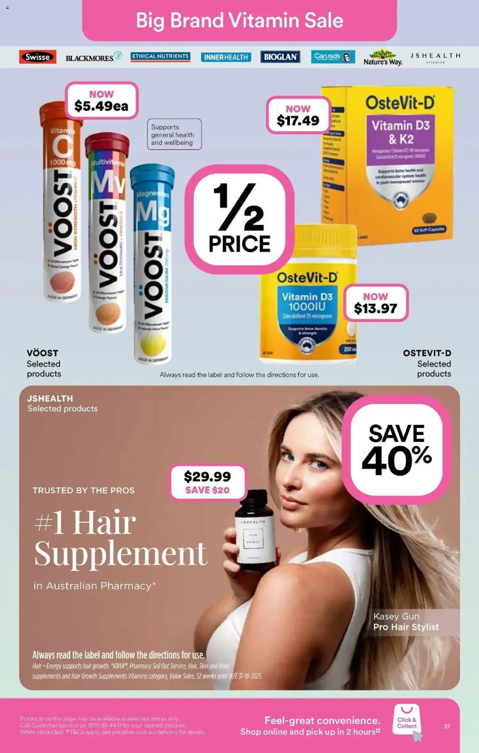 Priceline Pharmacy catalogue - valid from 13/08/2026 | Page: 37 | Products: Nutrients, Vitamin