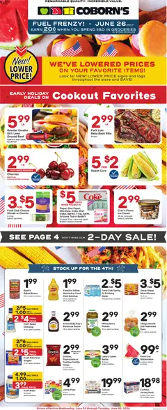 Preview of Coborn's weekly ads valid from 06/24/2026