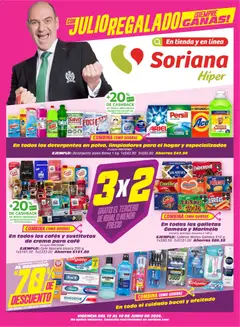 Vista previa de Soriana folleto, nuevo folleto de la tienda, válido en México a partir del 12.06.2026