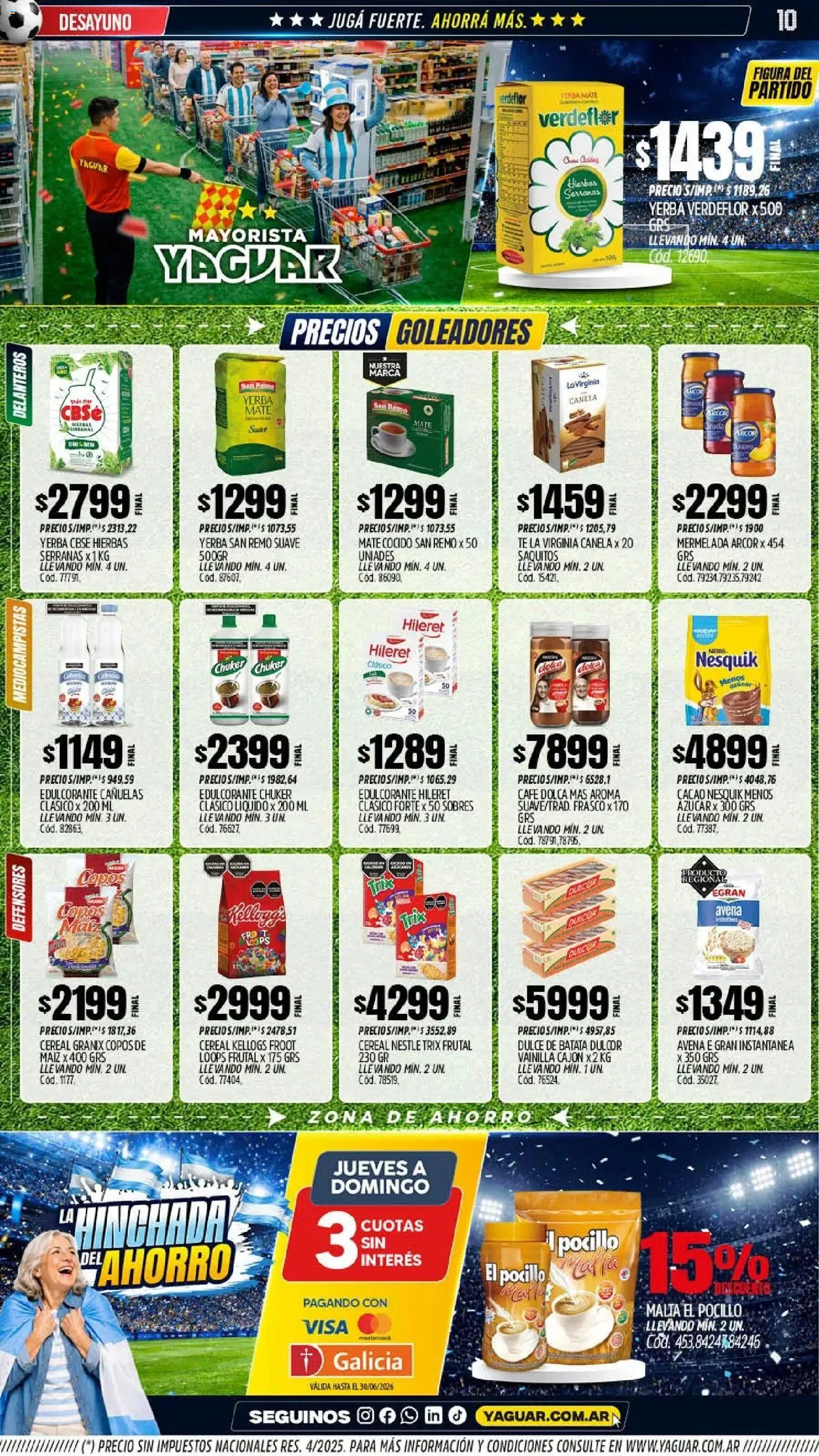 Yaguar - Oferta Semanal Neuquen │ válido desde el 22/06/2026 | Página: 9