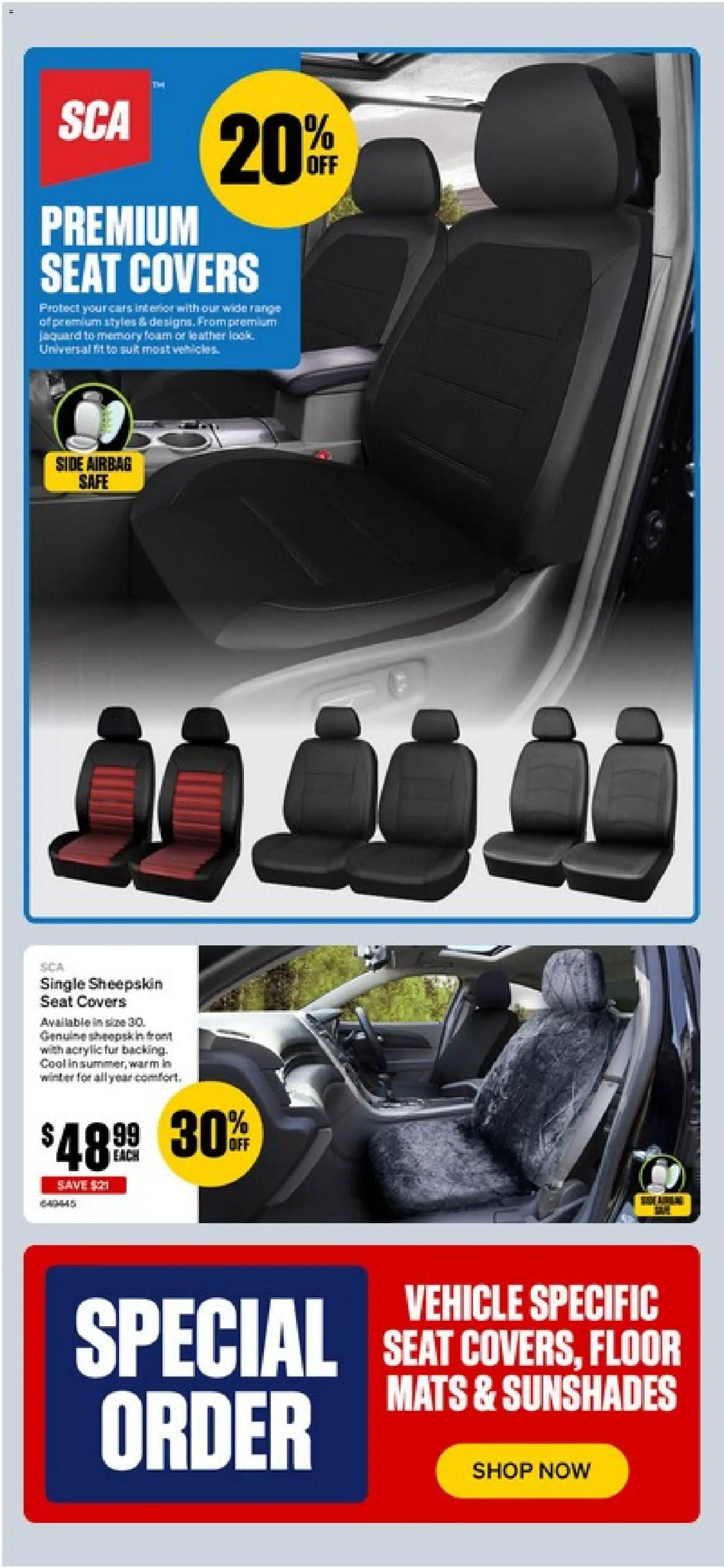 Supercheap Auto catalogue - valid from 08/09/2026 | Page: 32 | Products: Fur, Sheepskin, Foam, Safe