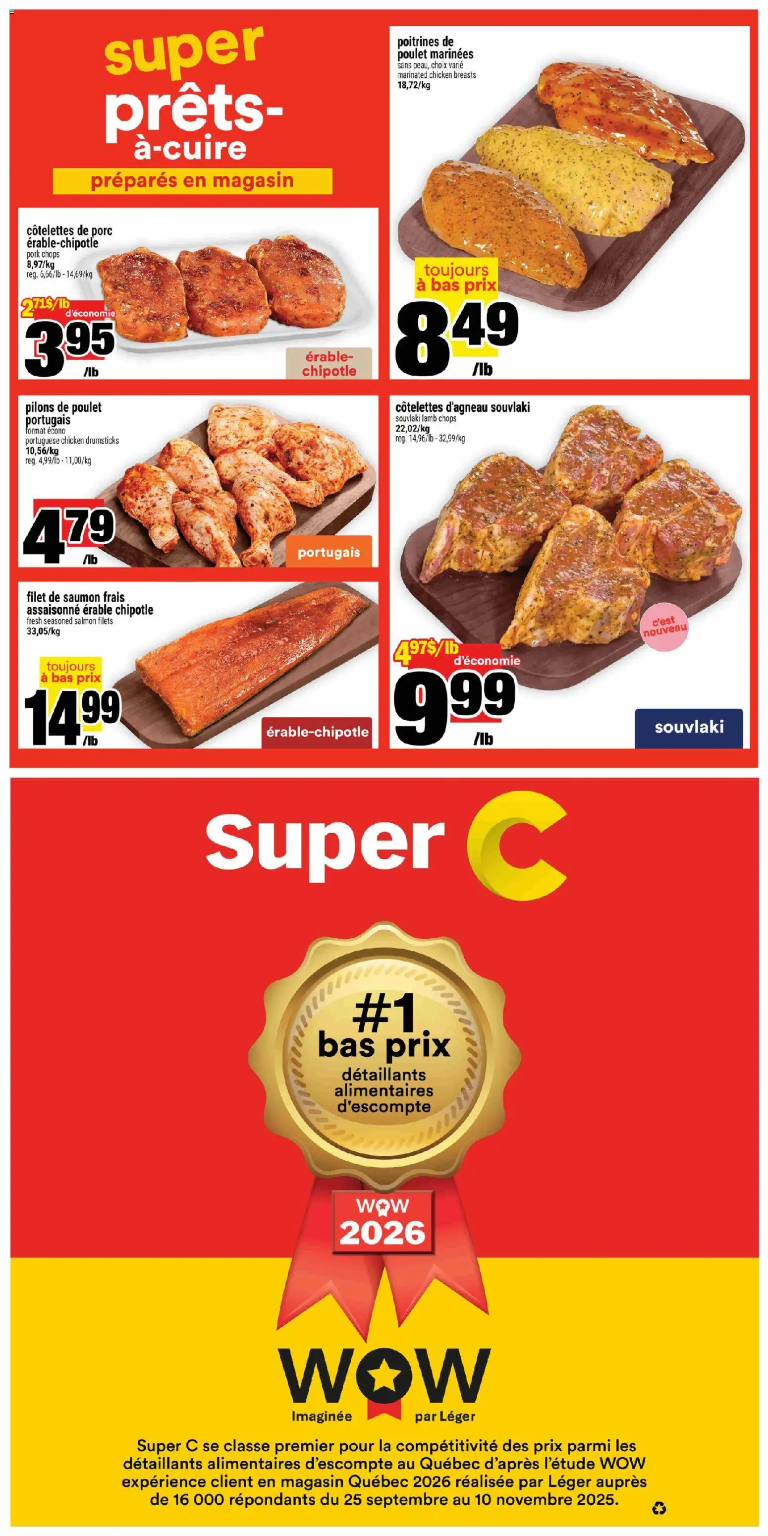 Super C flyer valid from 18.06.2026 | Page: 6 | Products: Chicken breasts, Chicken, Pork
