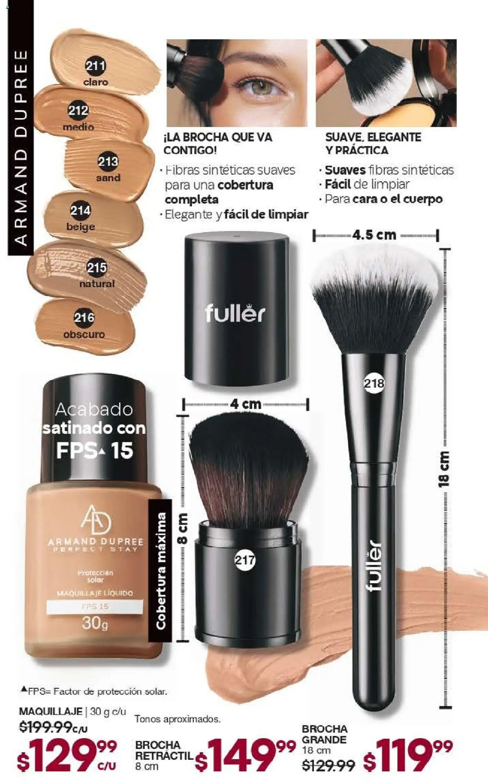 Nuevas ofertas de Fuller válidas en toda la República Mexicana desde el 13.05.2026. ¡Encuentra las mejores ofertas en Fuller campaña 3 2026! | Página: 64 | Productos: Maquillaje