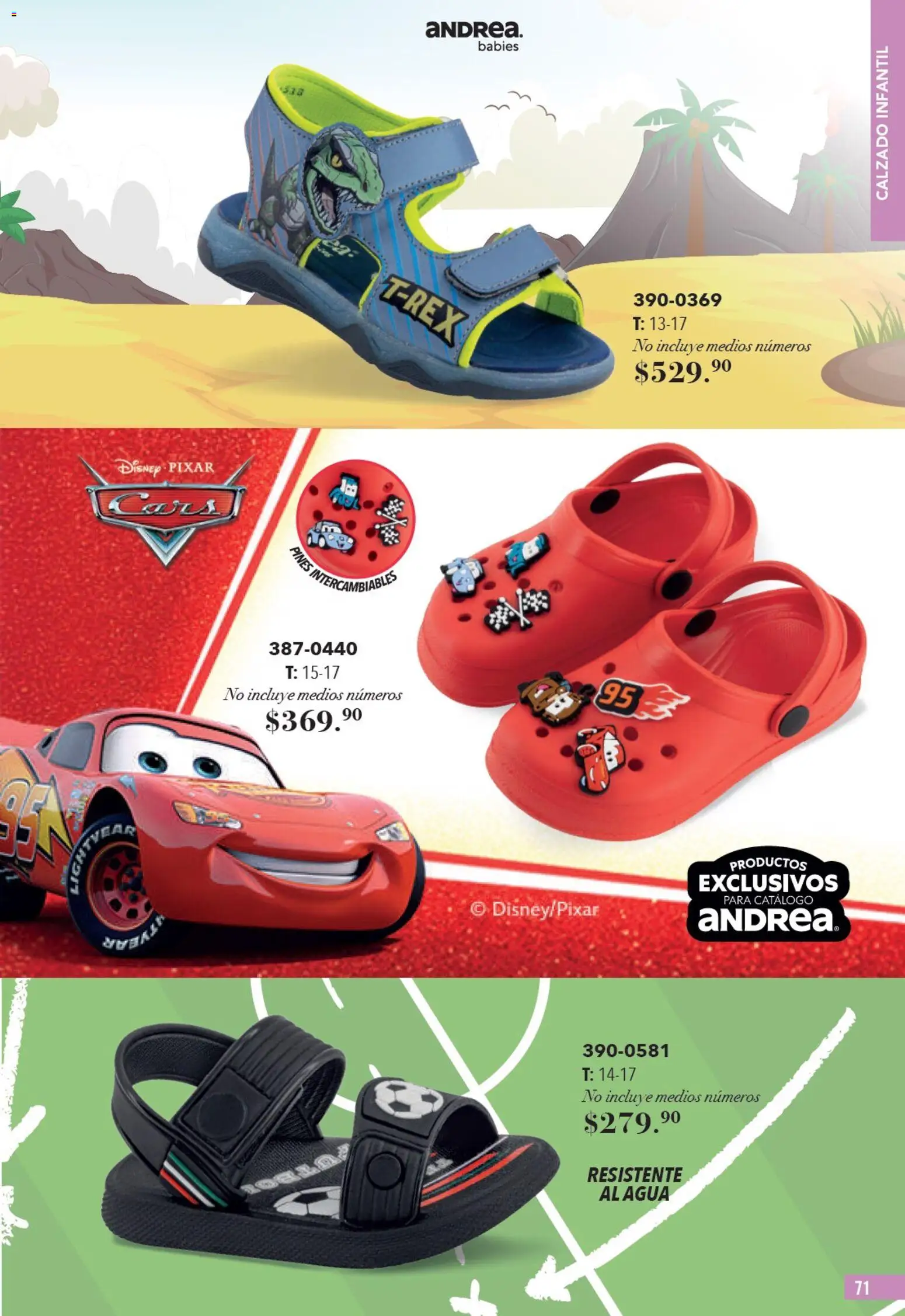 Nuevas ofertas de Andrea válidas en toda la República Mexicana desde el 05/07/2026. ¡Encuentra las mejores ofertas en Andrea catálogo Especial! | Página: 71 | Productos: Agua