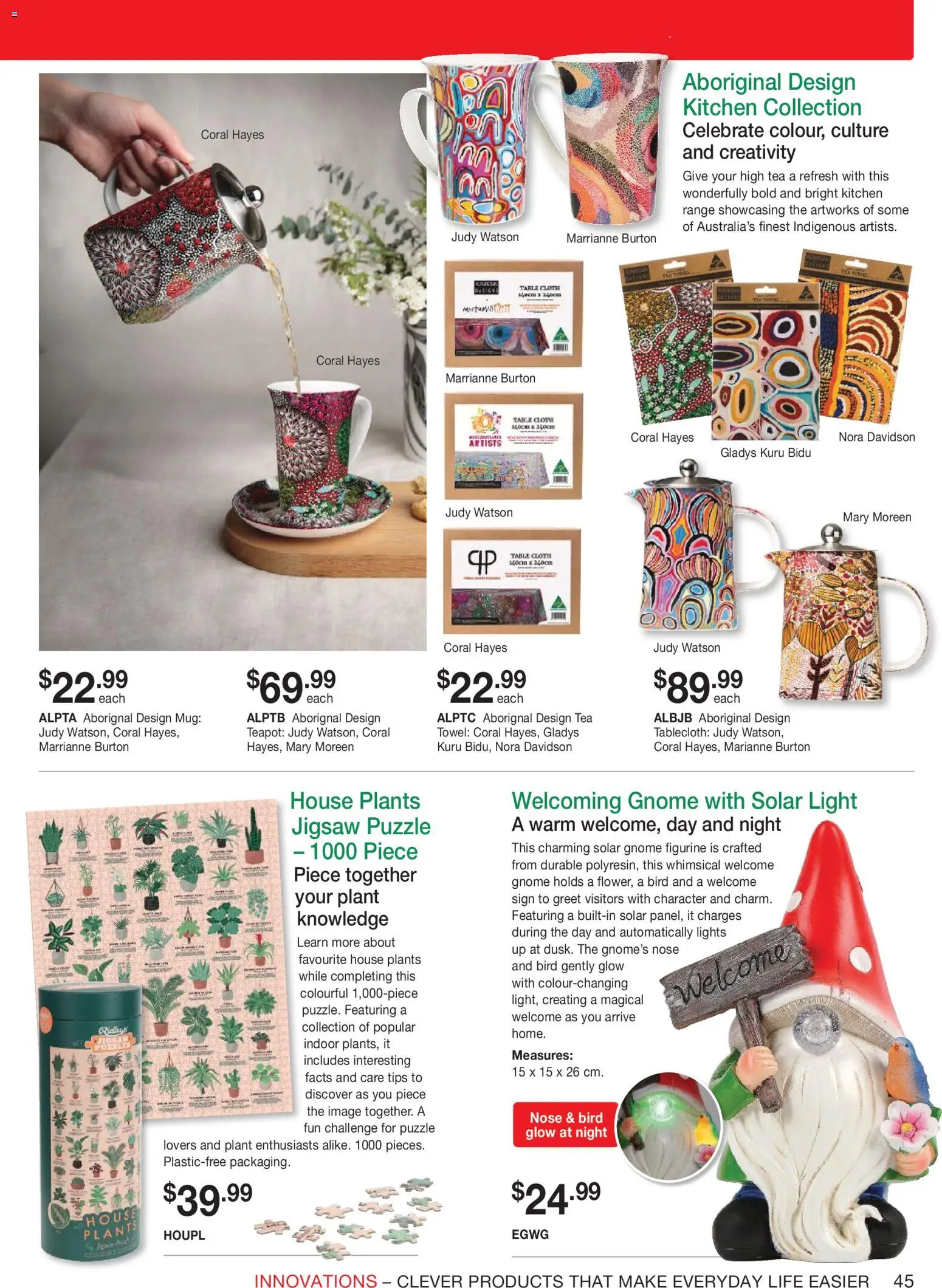 Innovations catalogue - valid from 23/09/2026 | Page: 45 | Products: Cloth, Table, Tea, Jigsaw
