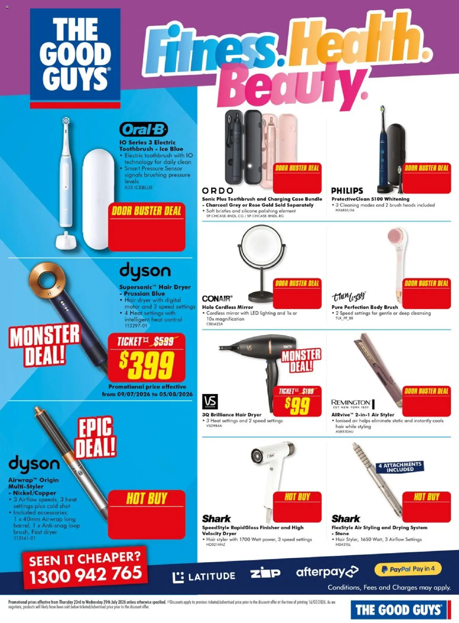 The Good Guys catalogue - valid from 23/07/2026 | Page: 23 | Products: Accessories, Digital, Hair styler, Case