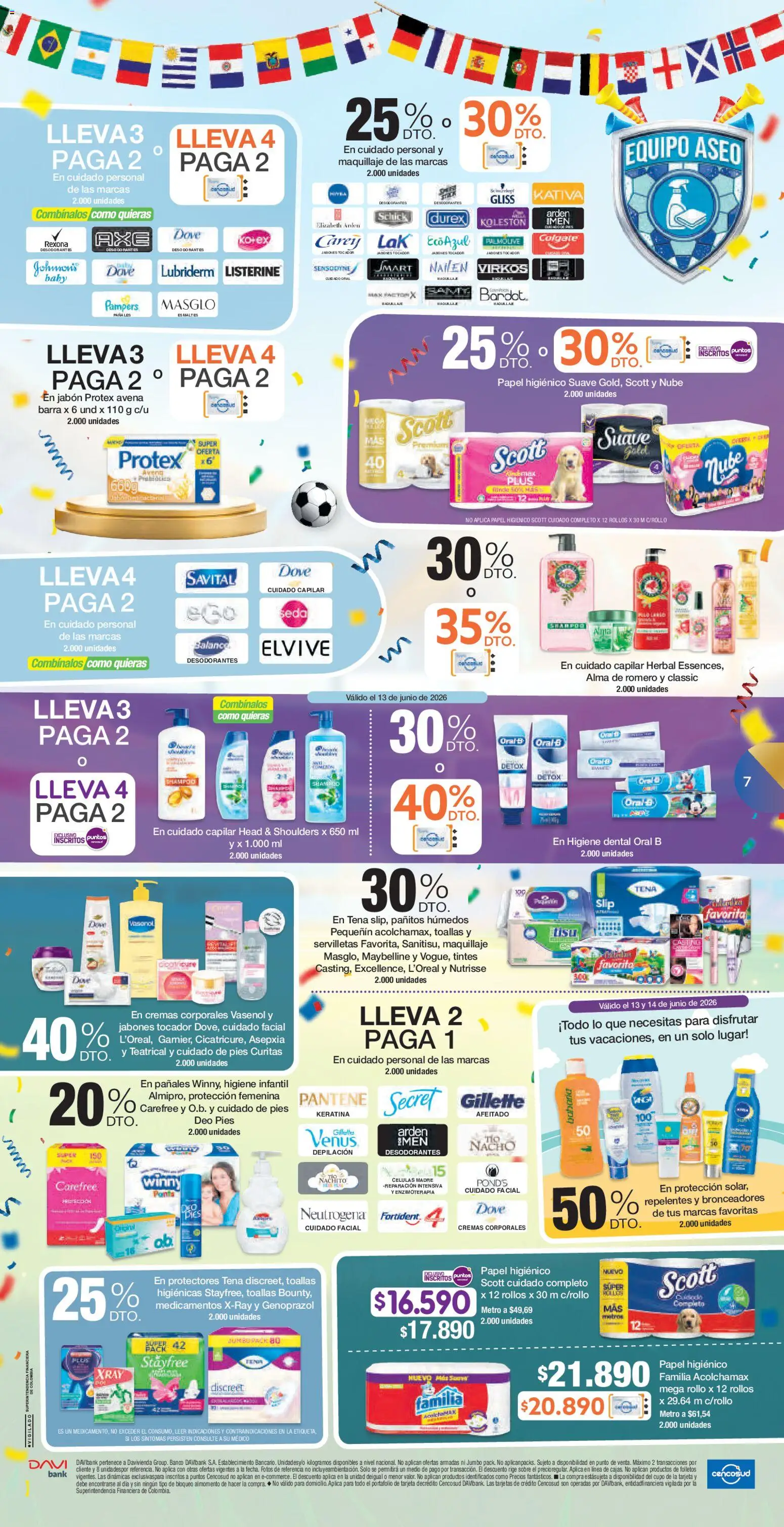 Jumbo revista - valida desde el 12.06.2026 | Página: 7 | Productos: Avena, Jabón, Pañales, Papel higiénico
