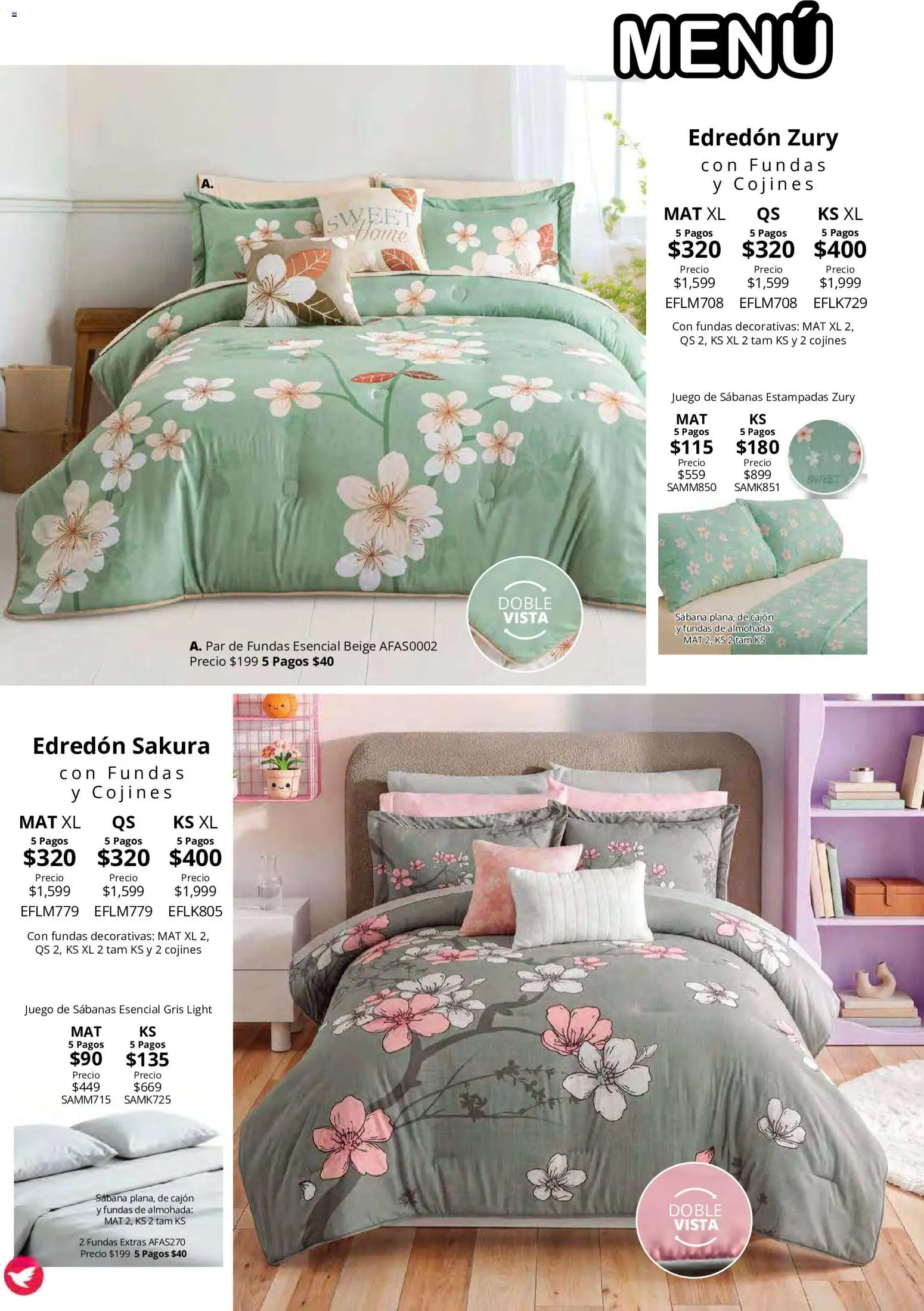 Nuevas ofertas de Colchas Concord válidas en toda la República Mexicana desde el 15/10/2026. ¡Encuentra las mejores ofertas en Colchas Concord catálogo! | Página: 16