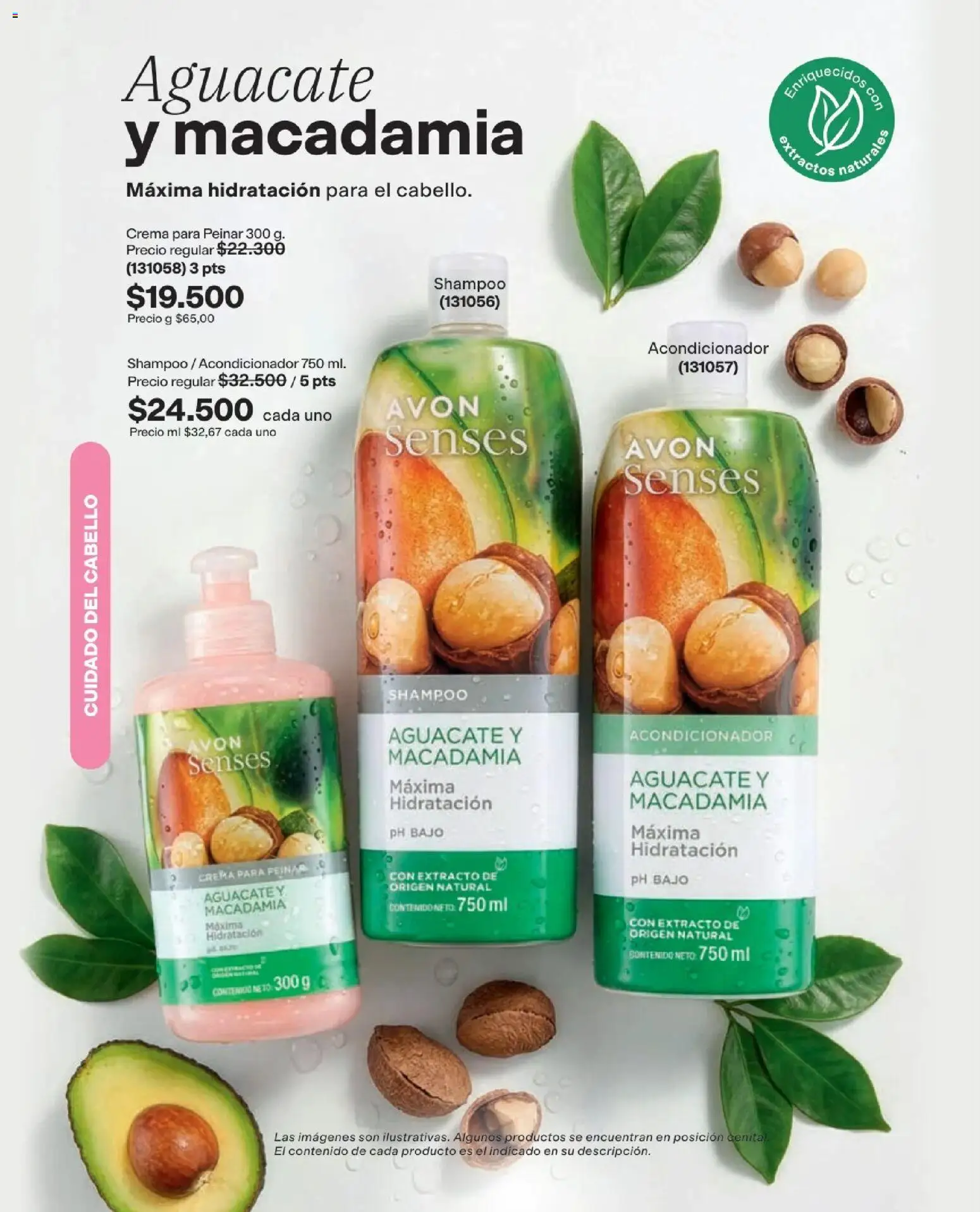 Avon revista - valida desde el 15/07/2026 | Página: 191 | Productos: Aguacate, Crema, Shampoo, Acondicionador