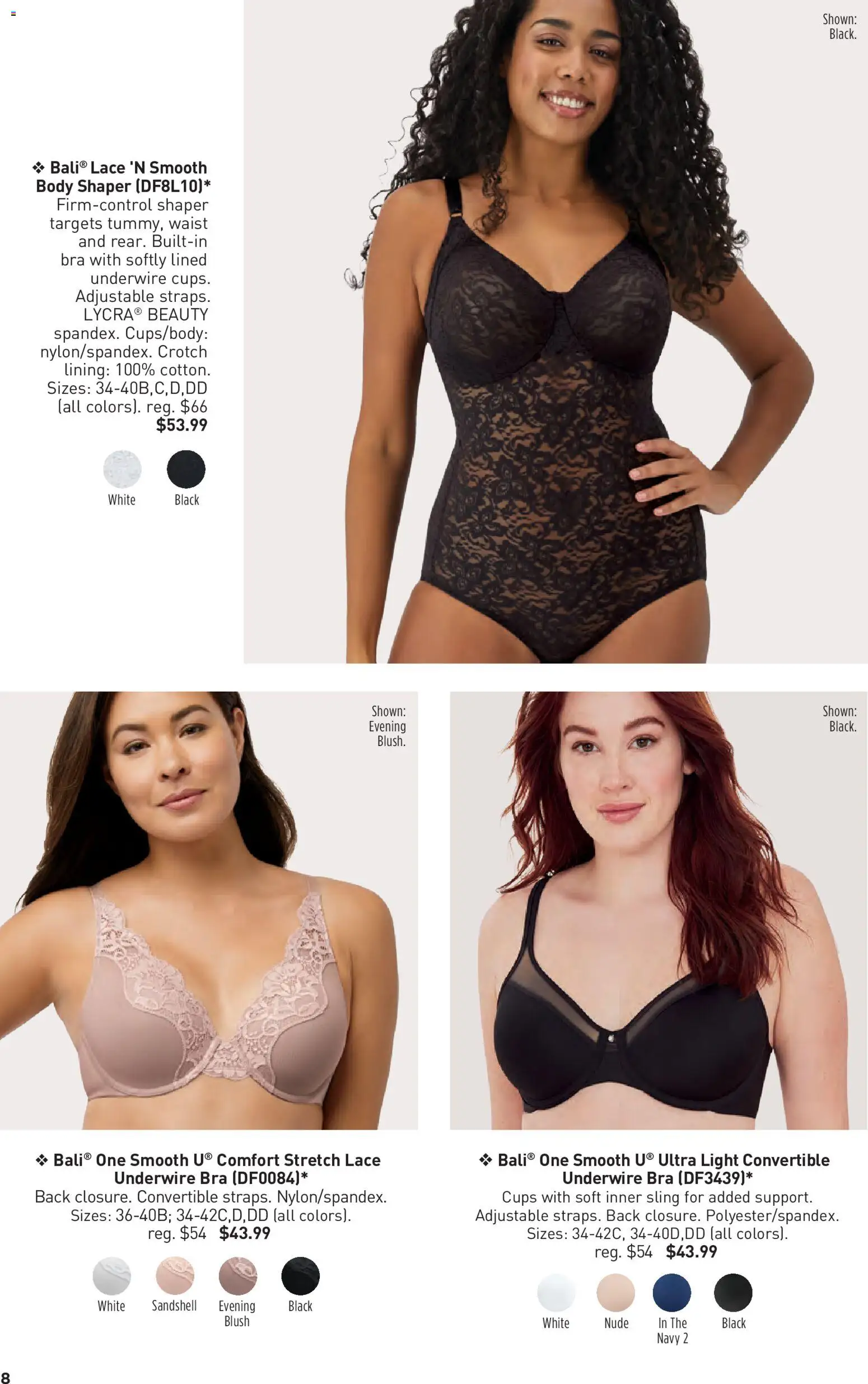Avon Hanes Flyer - valid from 07/01/2026 | Page: 8 | Products: Blush, Bra