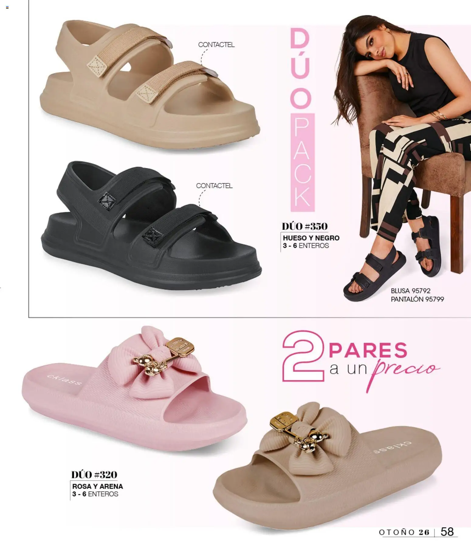 Nuevas ofertas de Cklass válidas en toda la República Mexicana desde el 08/07/2026. ¡Encuentra las mejores ofertas en Cklass catálogo Sandalias! | Página: 65 | Productos: Blusa