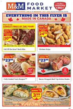 Preview of M&M Food Market weekly flyer / circulaire from shop M&M Food Market valid from Jun 25, 2026