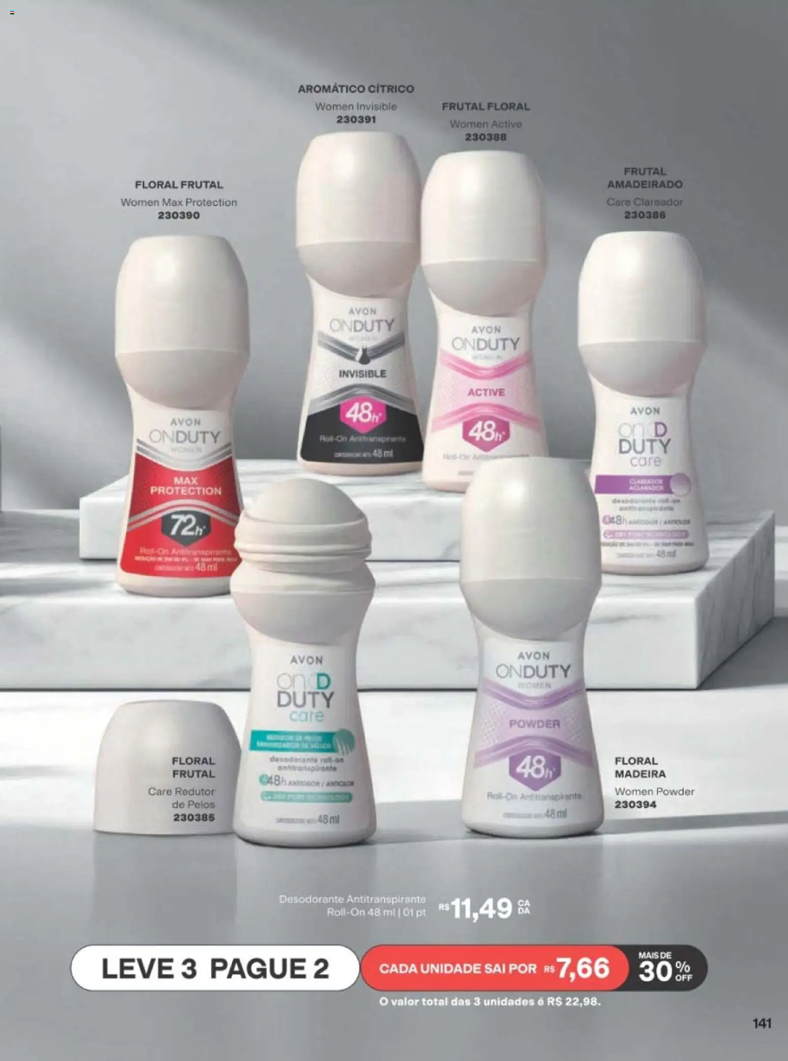 Avon Folheto - válido de 22/06/2026 | Página: 142 | Produtos: Desodorante
