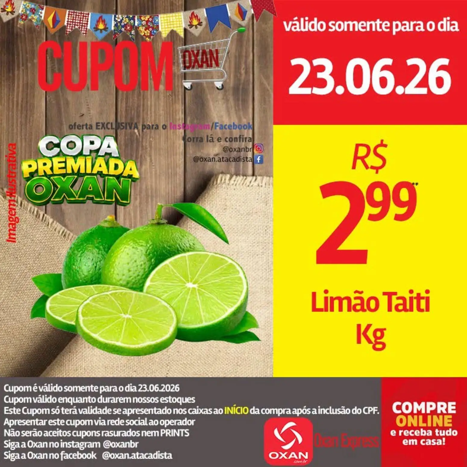 Oxan Atacadista Folheto - válido de 23/06/2026 | Página: 18 | Produtos: Copa