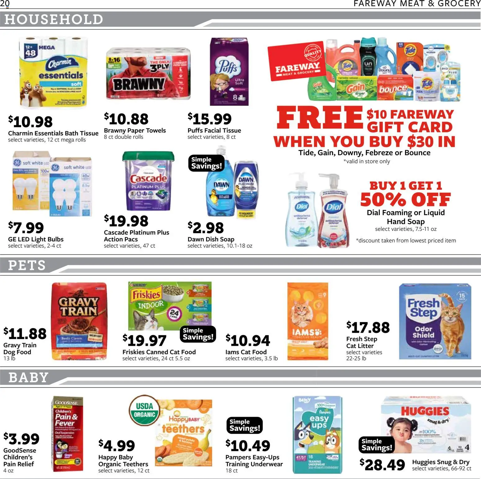 Fareway Weekly Ad - valid from 10/12/2026 | Page: 20