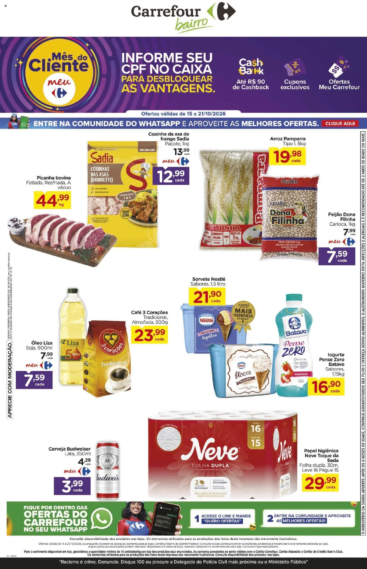 Carrefour Bairro Folheto - válido de 15/10/2026 | Página: 1