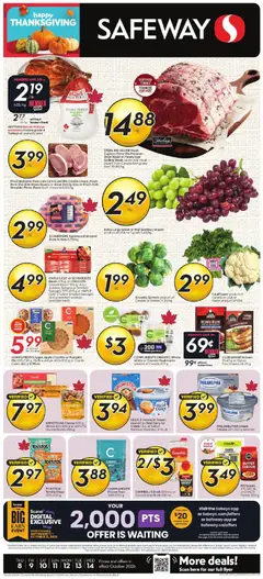 Preview of Safeway weekly flyer / circulaire from shop Safeway valid from Oct 8, 2026