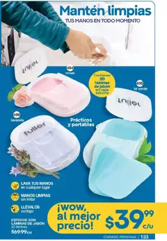 Vista previa de Fuller campaña 3 2026, nuevo folleto de la tienda, válido en México a partir del 13.05.2026 | Página: 131 | Productos: Estuche, Té, Jabón