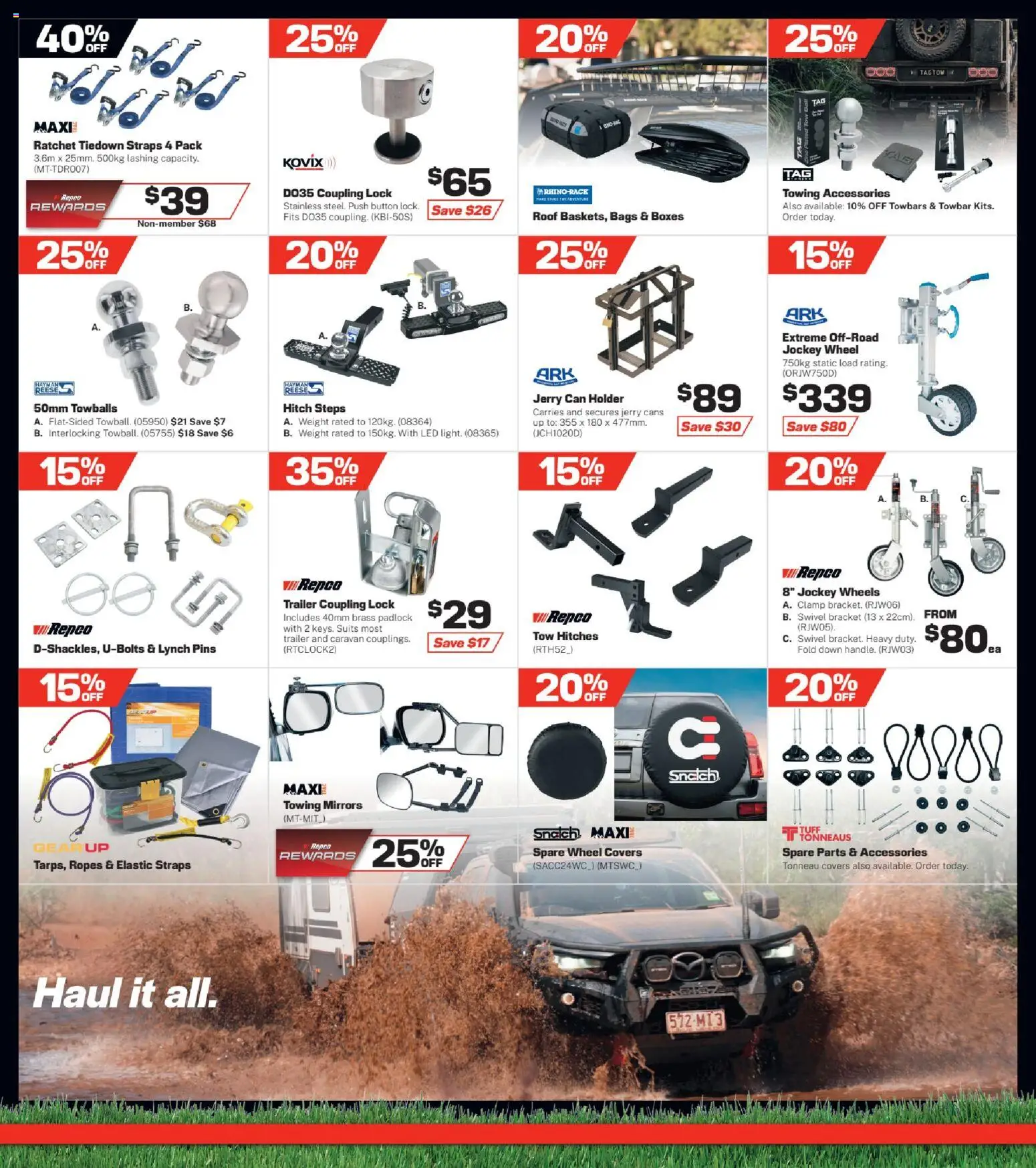 Repco catalogue - valid from 19.03.2026 | Page: 2 | Products: Accessories, Weight
