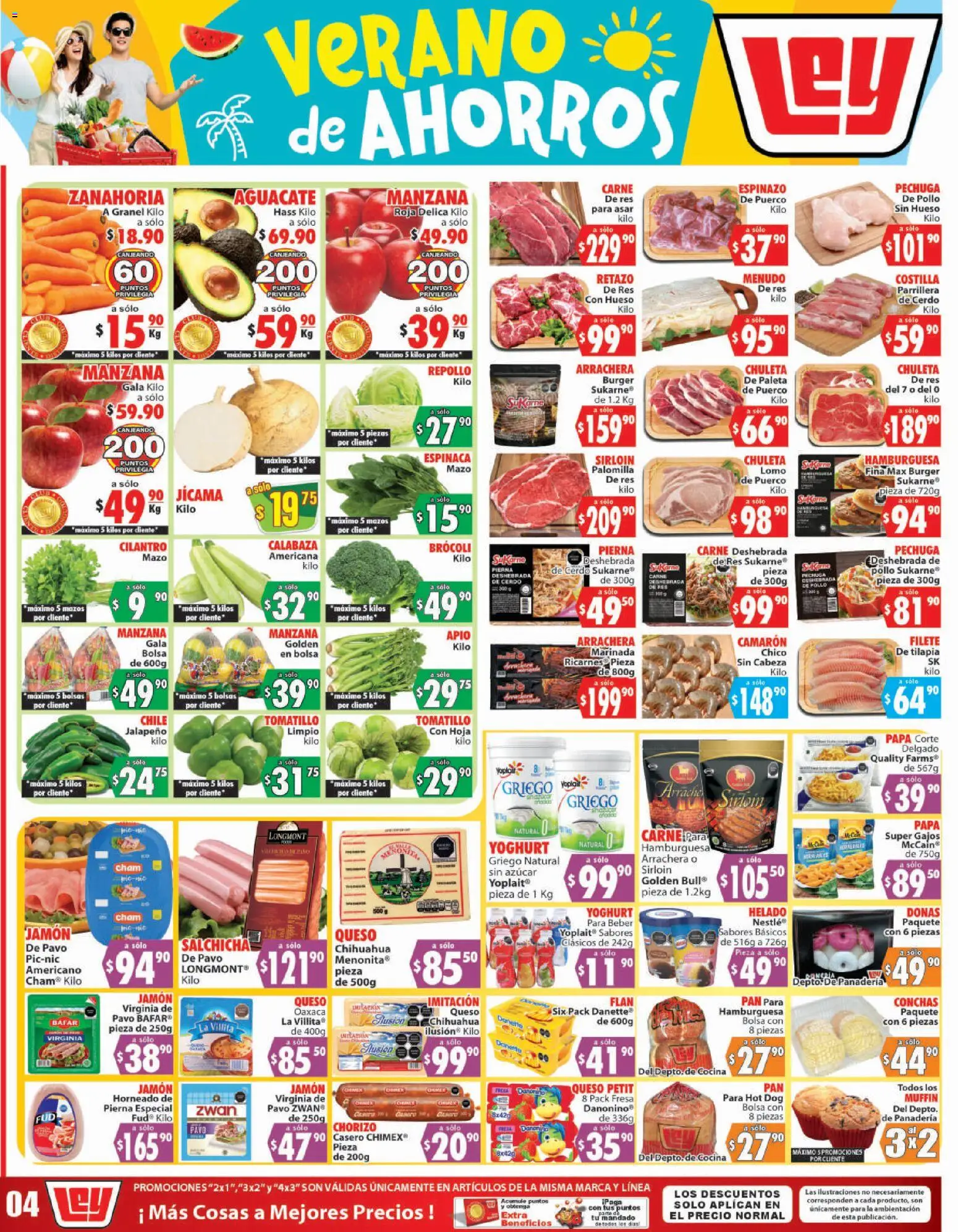Nuevas ofertas de Casa Ley válidas en toda la República Mexicana desde el 30/06/2026. ¡Encuentra las mejores ofertas en Casa Ley folleto Autoservicio! | Página: 1 | Productos: Pan, Res, Chorizo, Cocina