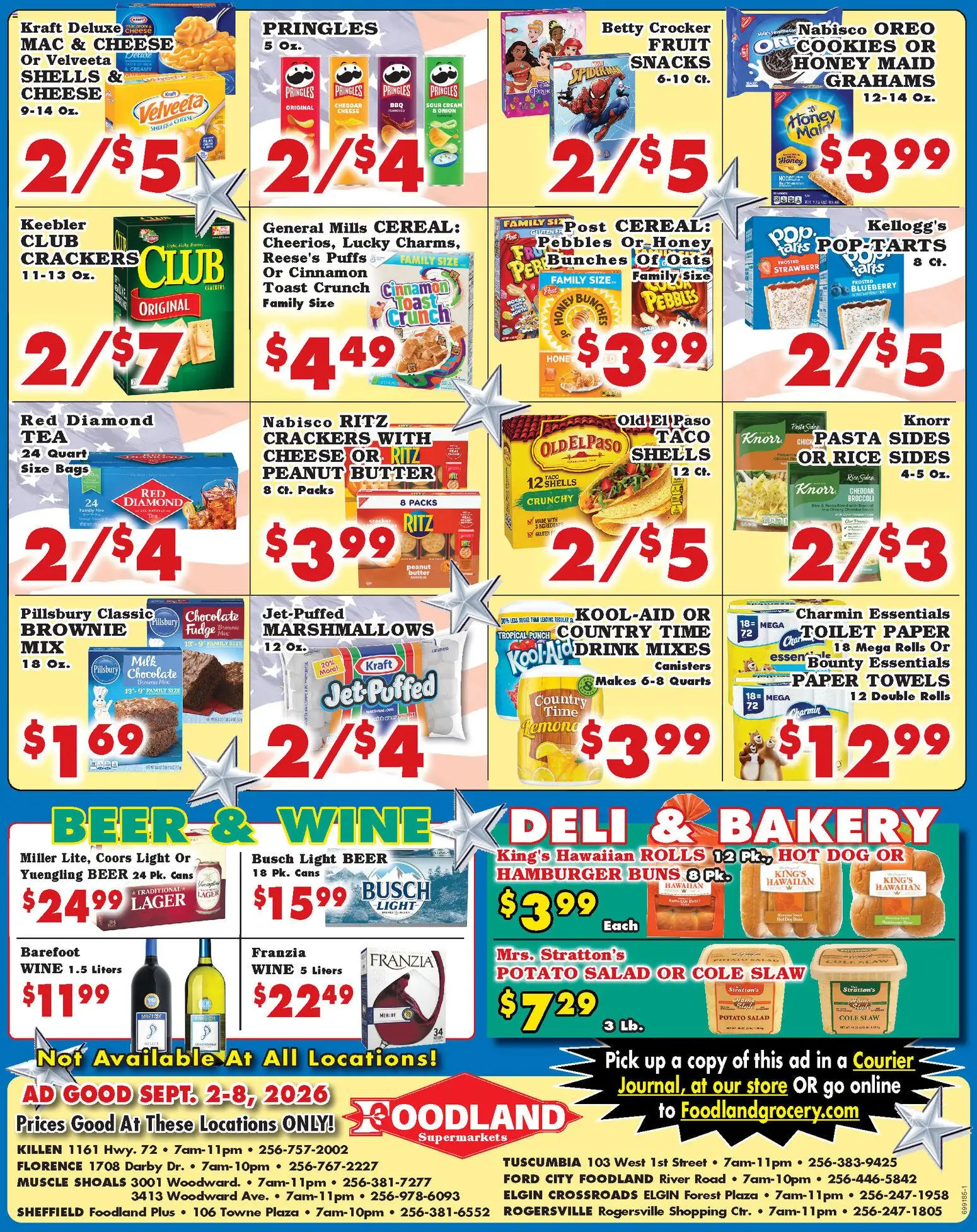 Foodland Weekly Ad - Supermarkets - valid from 09/02/2026 | Page: 4 | Products: Honey, Toilet paper, Fruit, Peanut butter
