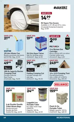 Preview of Princess Auto flyer - 2 Week Sale! from shop Princess Auto valid from Aug 25, 2026 | Page: 65 | Products: Camping chair, Water, Chair