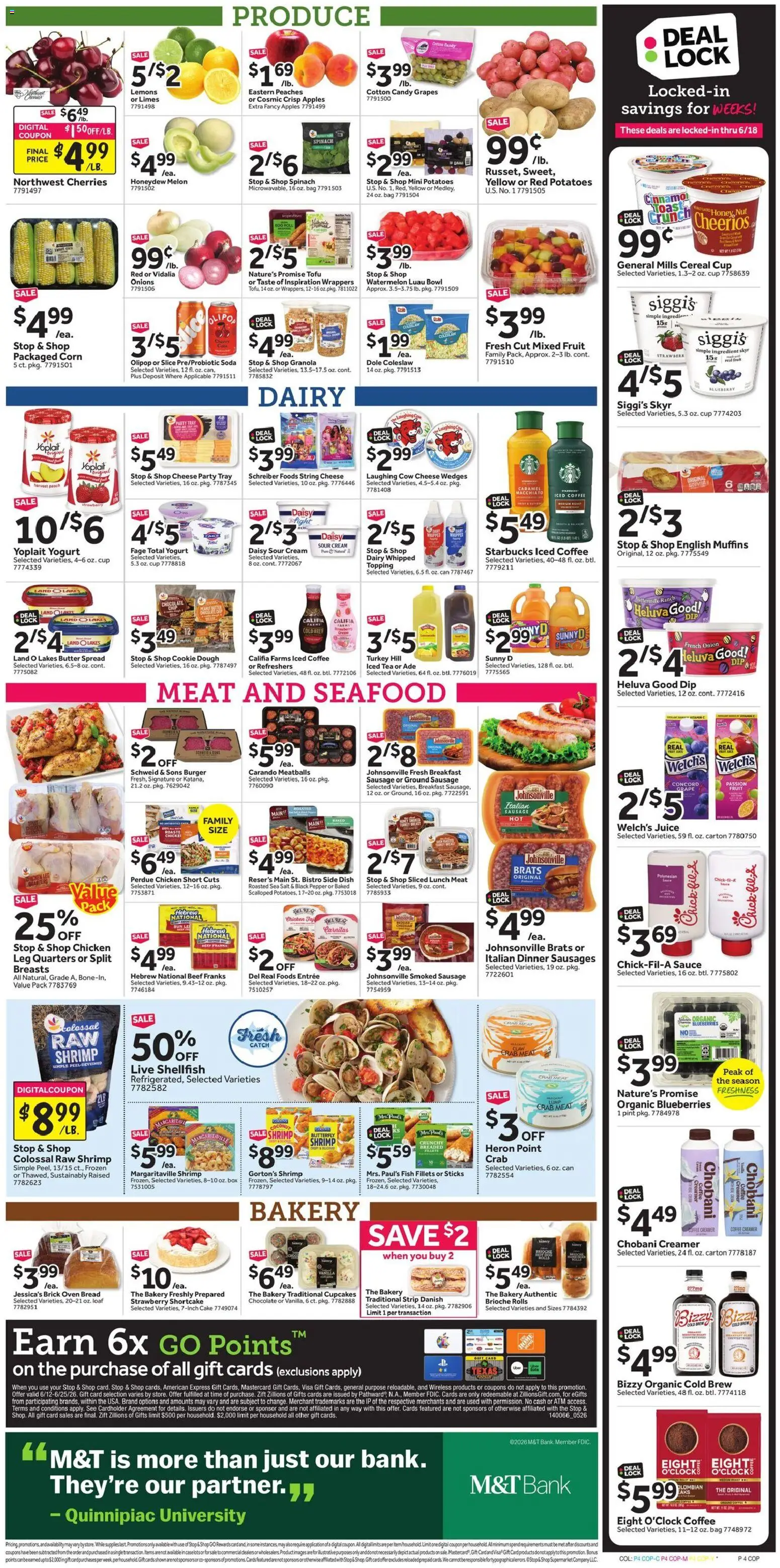 Stop & Shop Weekly Ad - valid from 12.06.2026 | Page: 9 | Products: Tea, Sausage, Watermelon, Bag