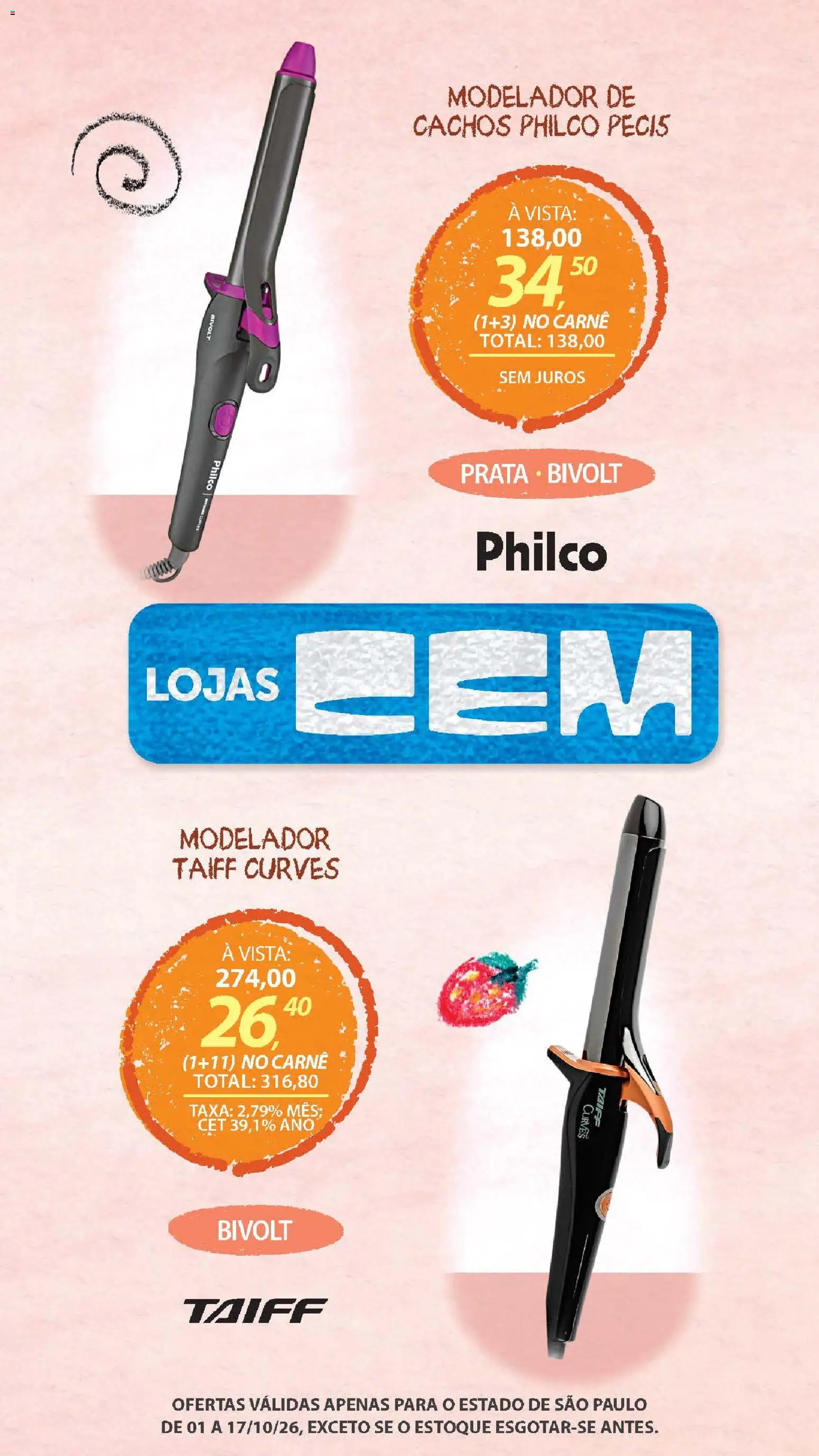Lojas Cem Folheto - válido de 01/10/2026 | Página: 132