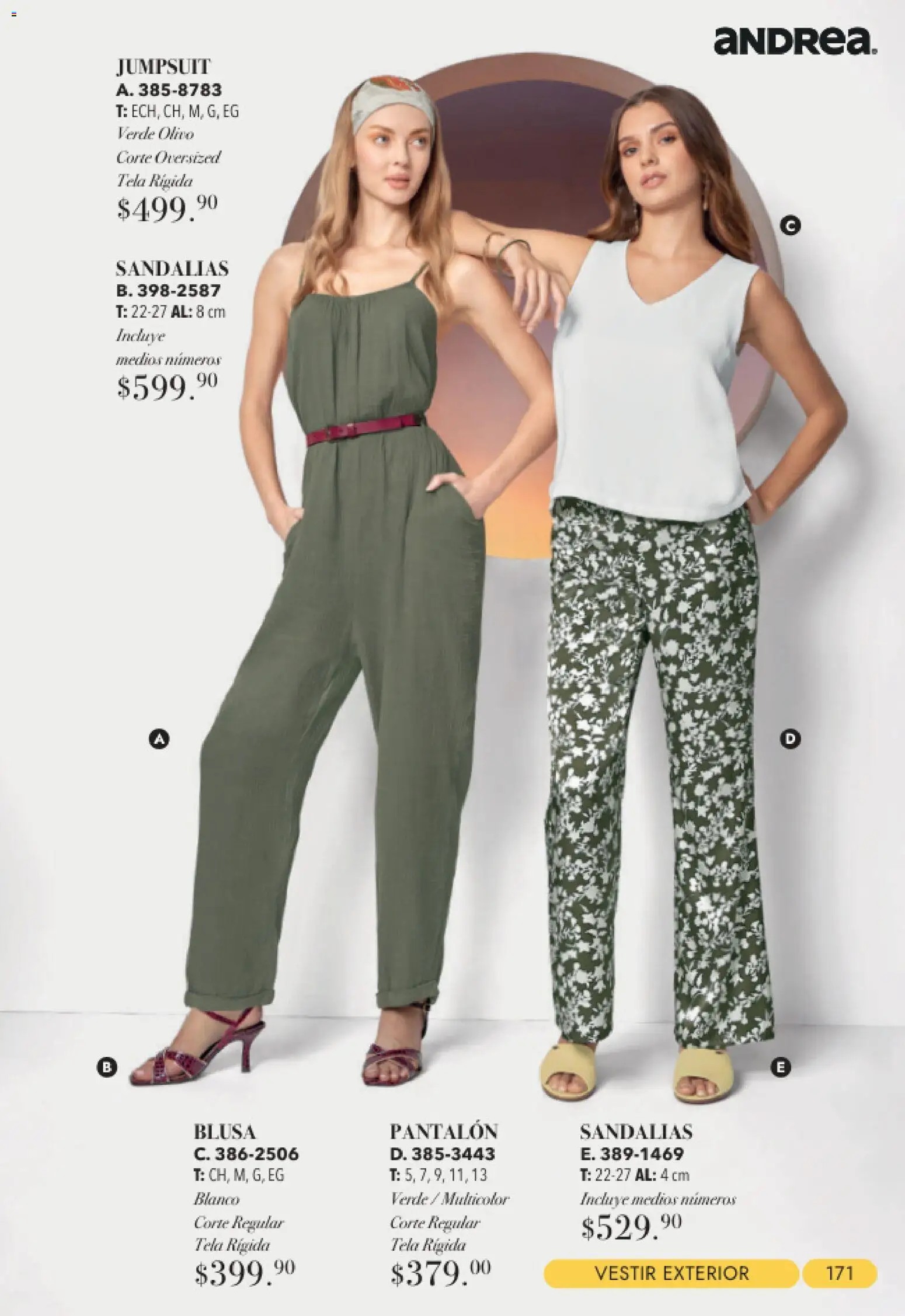 Nuevas ofertas de Andrea válidas en toda la República Mexicana desde el 23/08/2026. ¡Encuentra las mejores ofertas en Andrea catálogo Tropical! | Página: 171