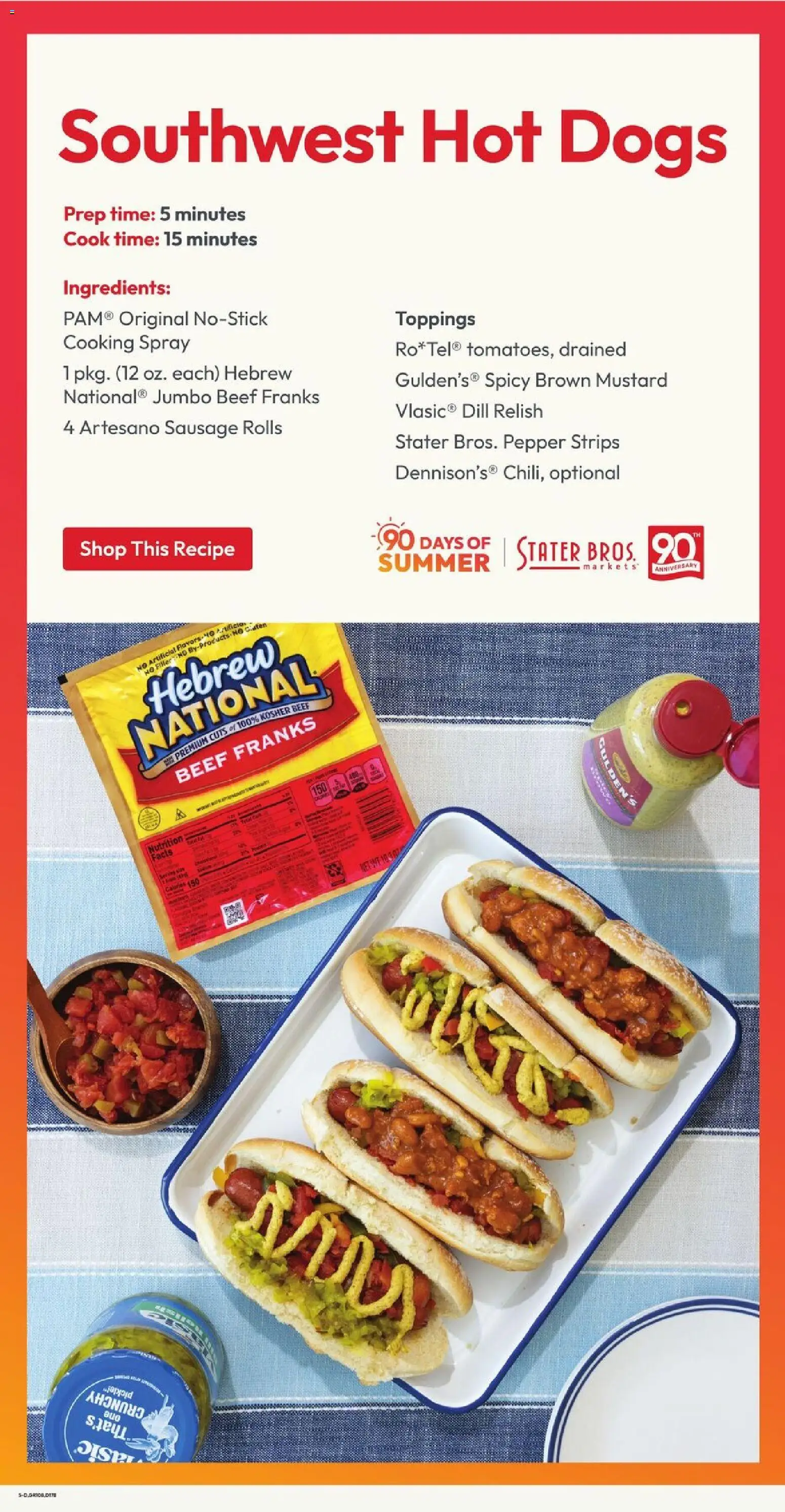 Stater Bros Weekly Ad - valid from 17.06.2026 | Page: 5 | Products: Beef, Sausage, Dill, Hot Dogs