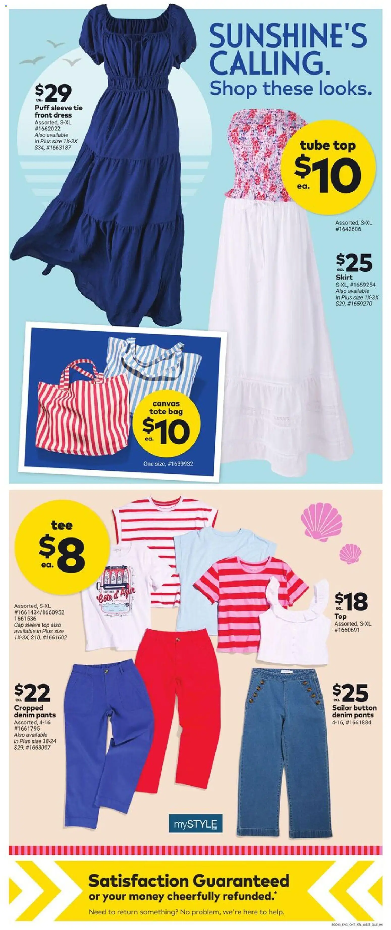 Giant Tiger flyer valid from 27.05.2026 | Page: 8 | Products: Cap, Dress, T-shirt, Pants