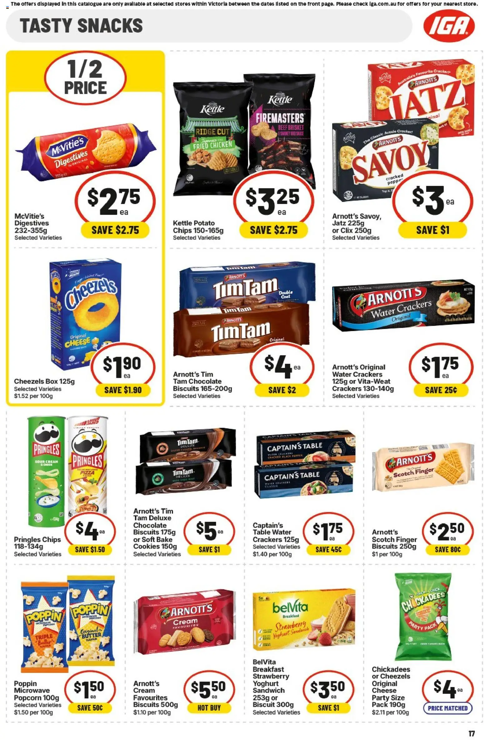 IGA catalogue - valid from 20.05.2026 | Page: 17 | Products: Cheese, Chicken, Beef, Water