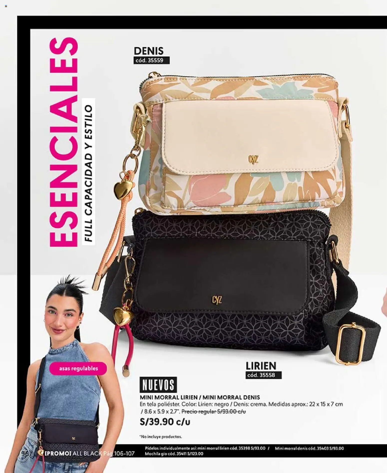 Catálogo CyZone válido desde 14/03/2026 | Página: 96 | Productos: Mochila