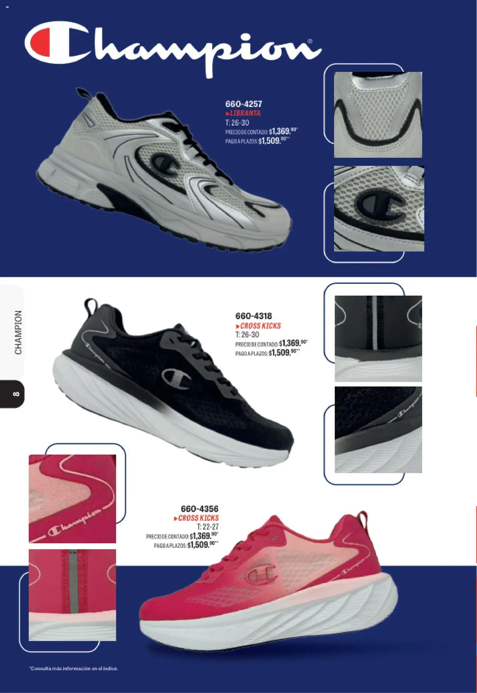 Nuevas ofertas de Andrea válidas en toda la República Mexicana desde el 23/08/2026. ¡Encuentra las mejores ofertas en Andrea catálogo Sport! | Página: 7