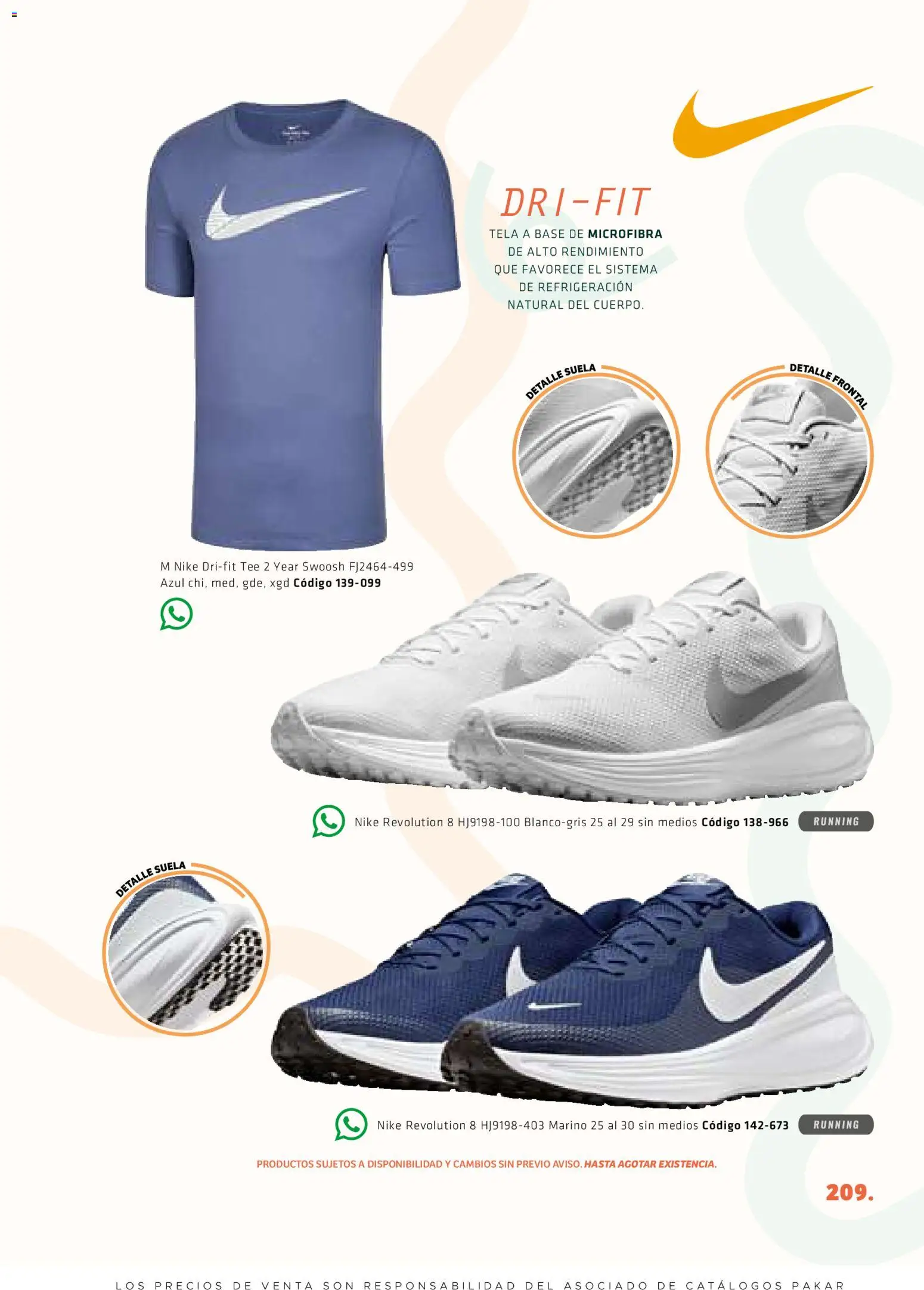 Nuevas ofertas de SC Pakar válidas en toda la República Mexicana desde el 27/02/2026. ¡Encuentra las mejores ofertas en SC Pakar catálogo Premium Men Tomo 1! | Página: 209