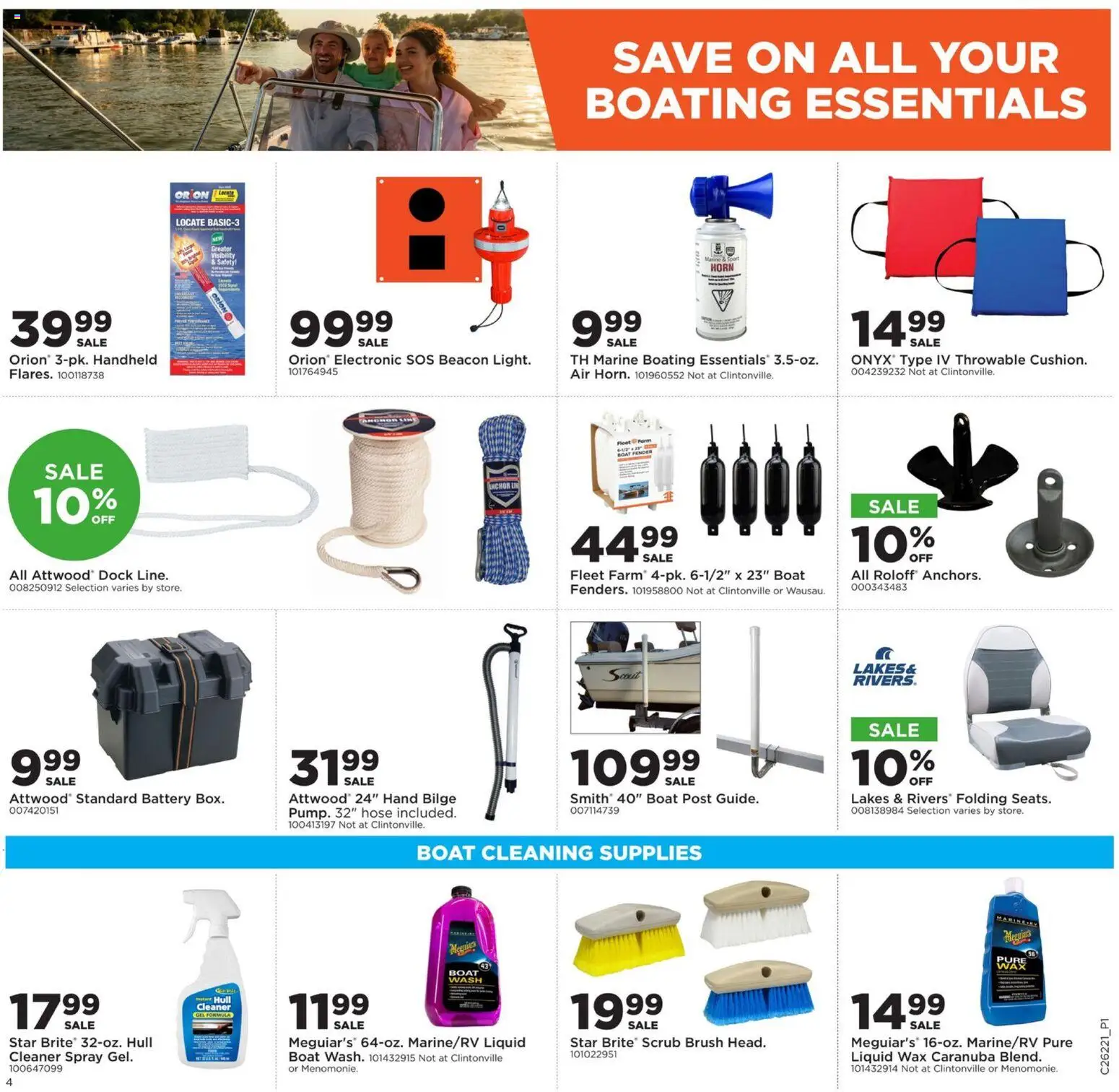 Mills Fleet Farm Weekly Ad - valid from 26.05.2026 | Page: 5 | Products: Battery, Brush