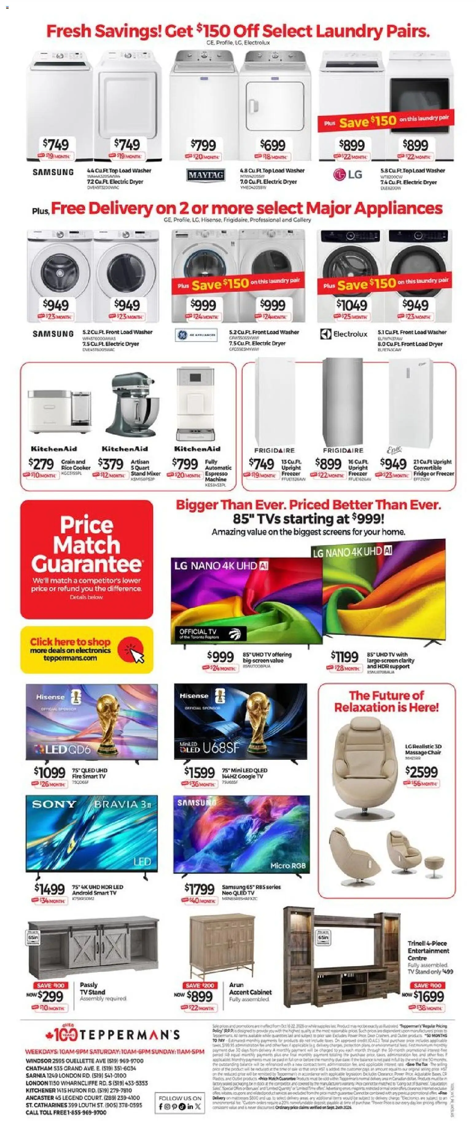 Tepperman's flyer valid from Oct 16, 2026 | Page: 6
