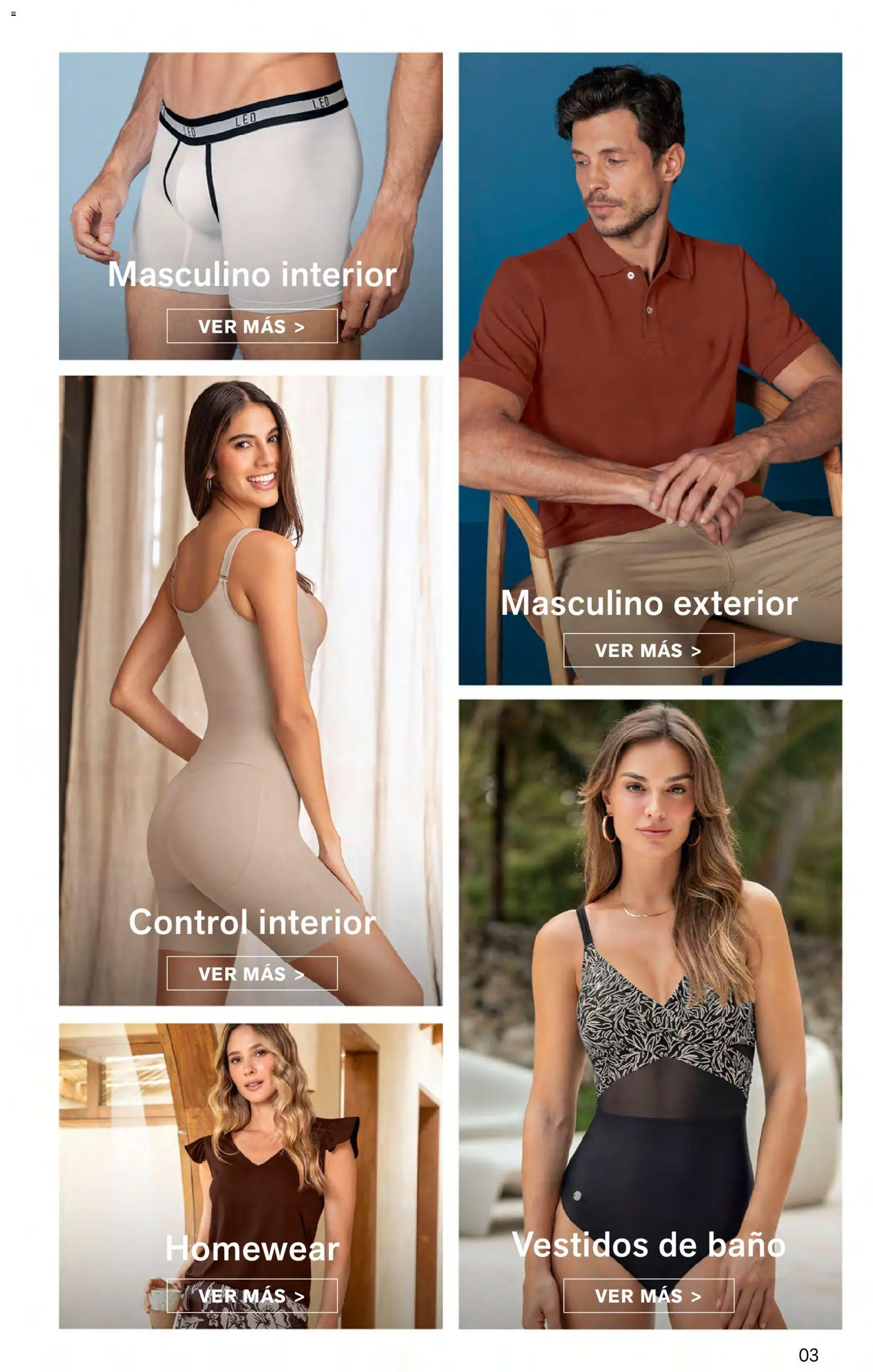 Catálogo Leonisa válido desde 04.06.2026 | Página: 3 | Productos: Baño