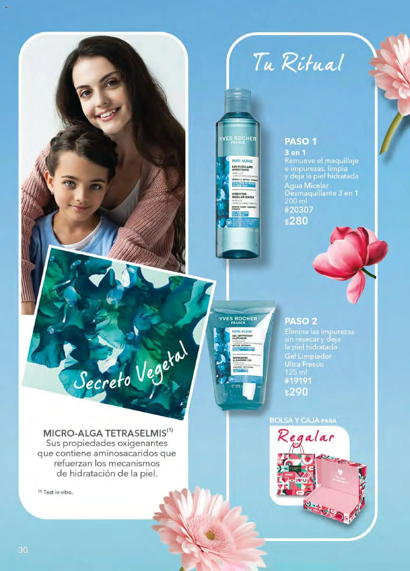 Nuevas ofertas de Yves Rocher válidas en toda la República Mexicana desde el 21.04.2026. ¡Encuentra las mejores ofertas en Yves Rocher campaña 6 2026! | Página: 30 | Productos: Bolsa, Agua, Desmaquillante, Caja