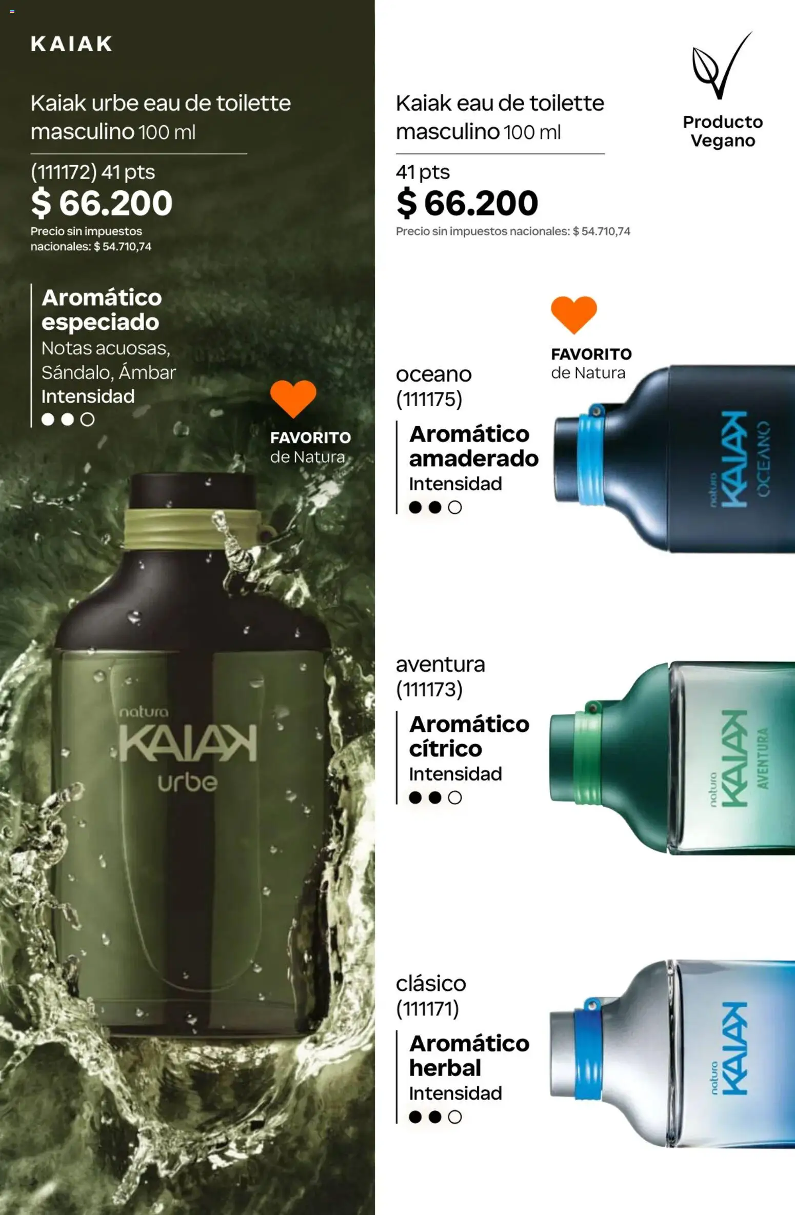 Catálogo Natura Ciclo 13 │ válido desde el 02/09/2026 | Página: 115 | Productos: Eau de toilette