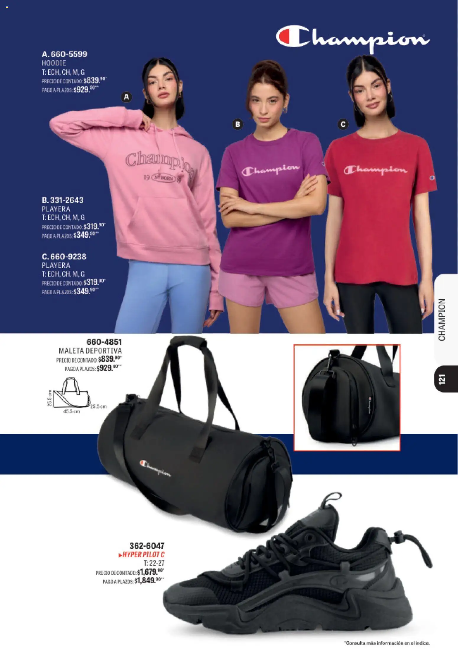 Nuevas ofertas de Andrea válidas en toda la República Mexicana desde el 23/08/2026. ¡Encuentra las mejores ofertas en Andrea catálogo Sport! | Página: 110