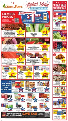 Preview of Save Mart weekly ads valid from 09/02/2026