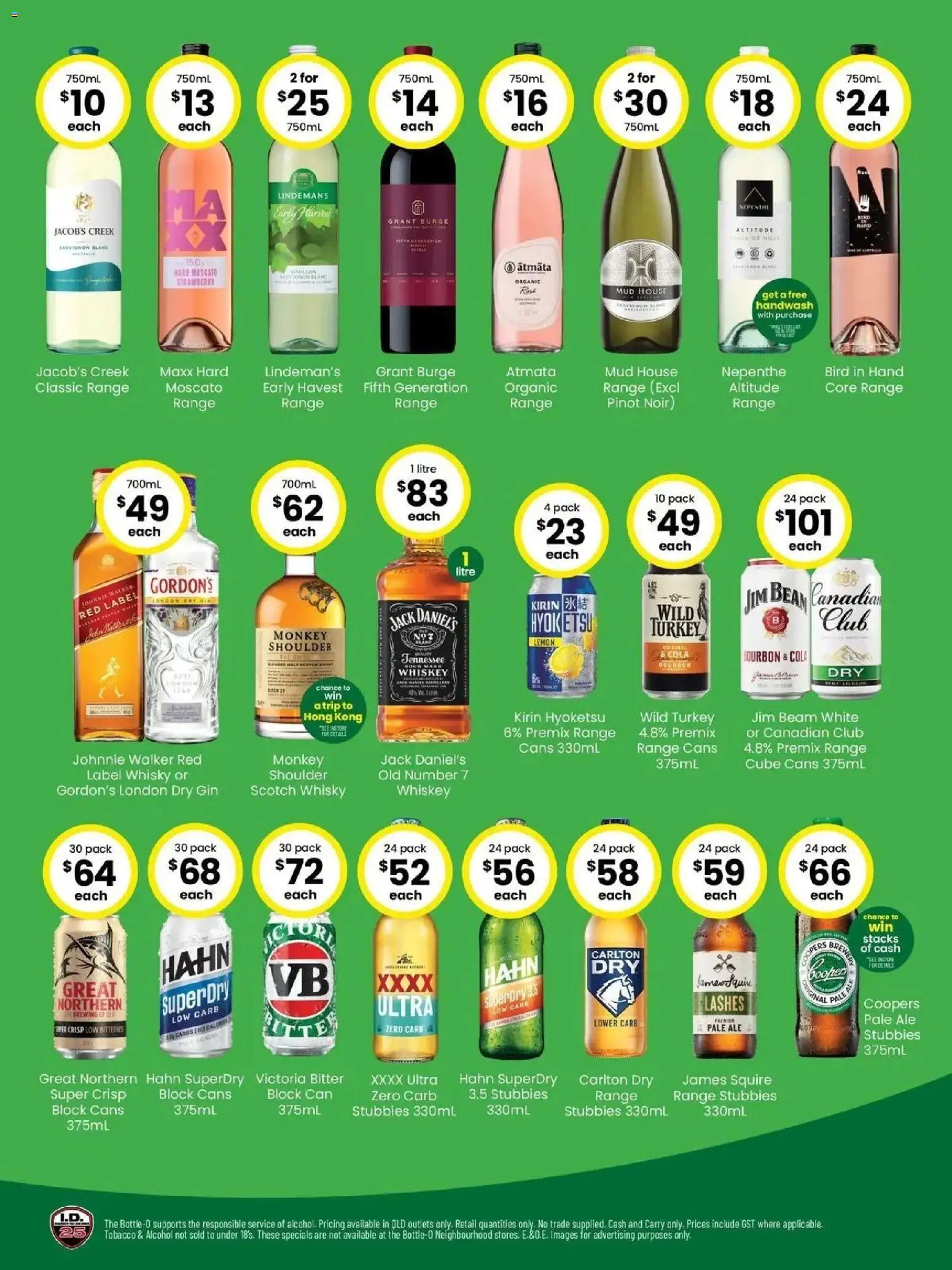 The Bottle-O catalogue - valid from 10.05.2026 | Page: 2 | Products: Gin, Whiskey, Scotch, Turkey