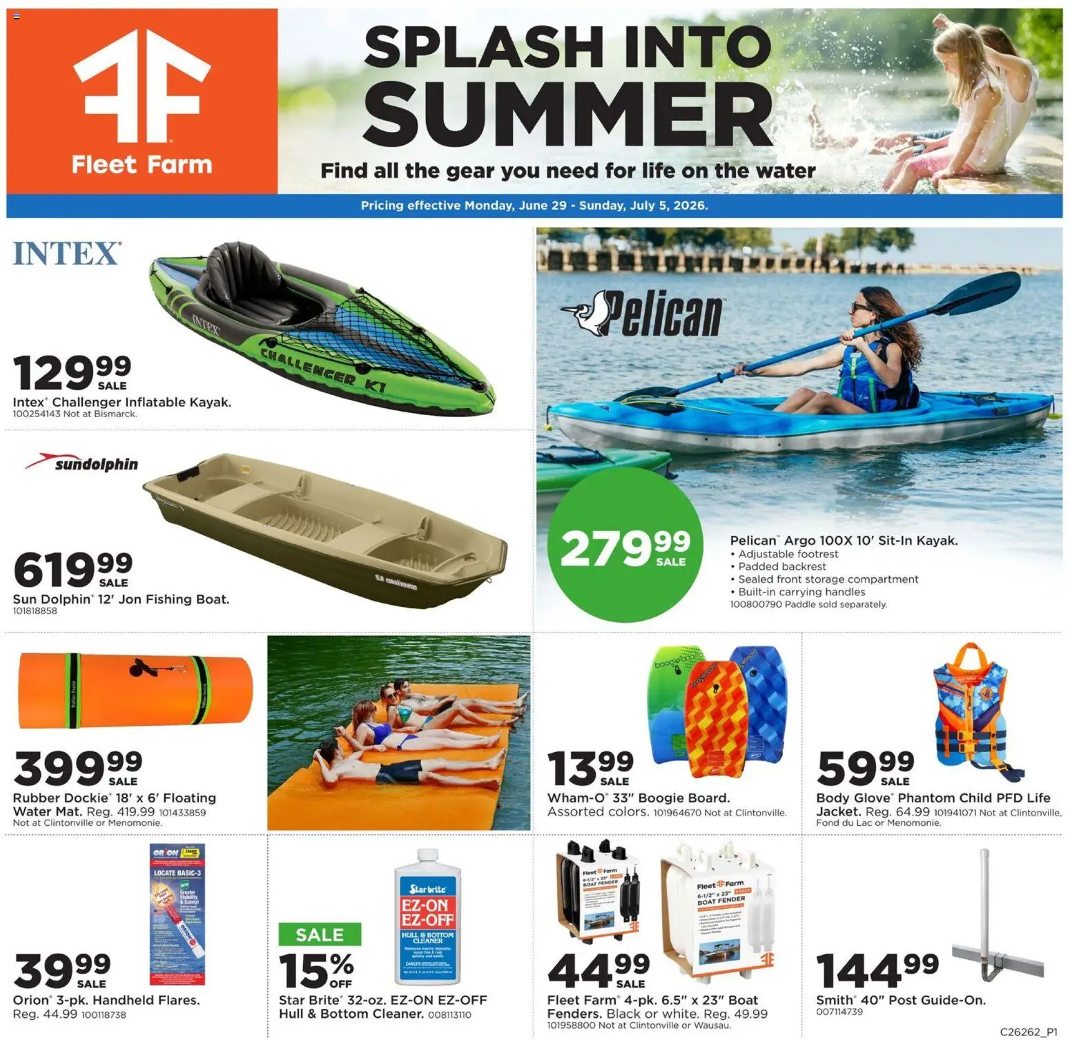 Mills Fleet Farm Fishing & Marine - valid from 06/29/2026 | Page: 1