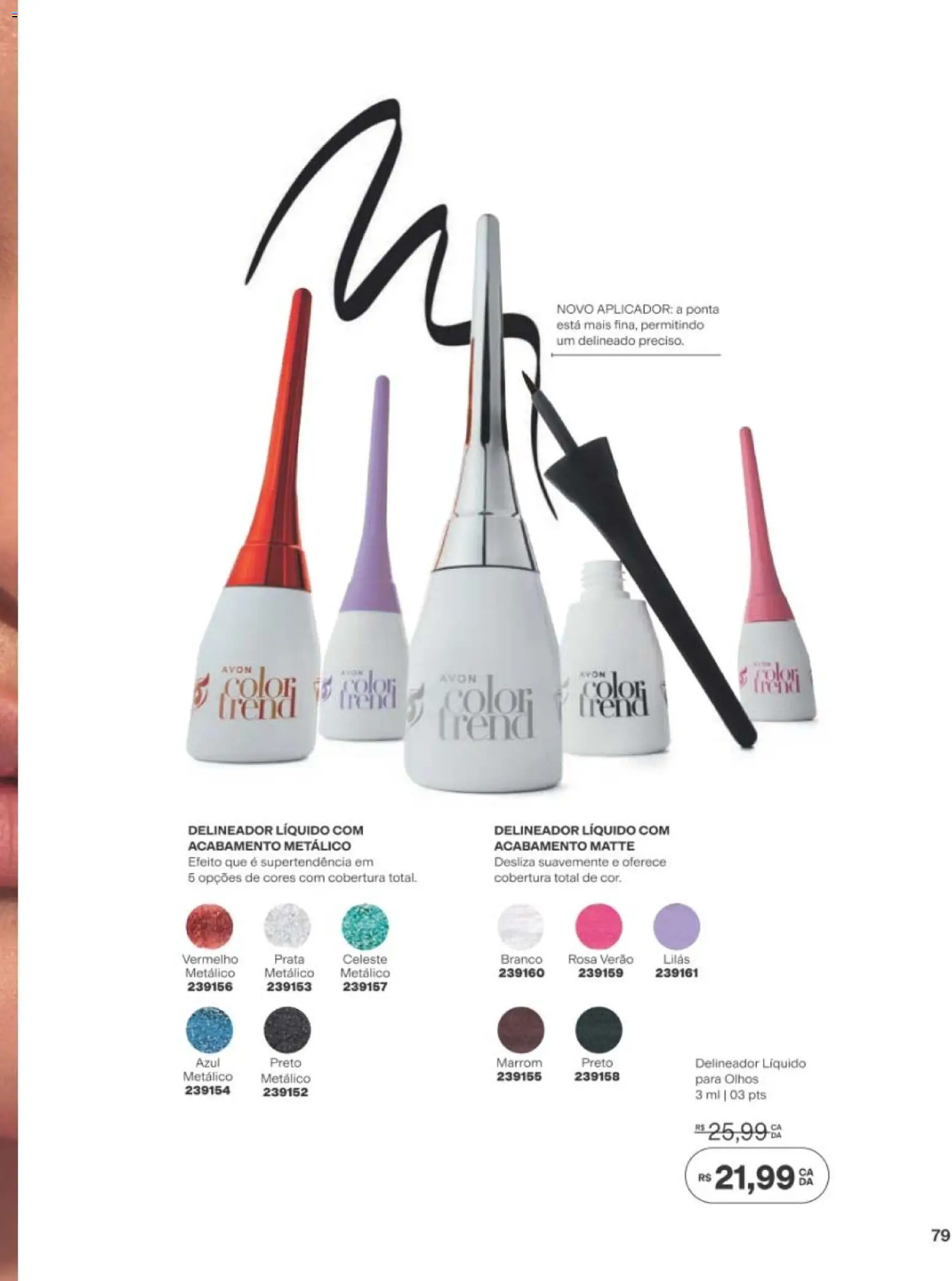 Avon Folheto - válido de 22/06/2026 | Página: 79 | Produtos: Delineador