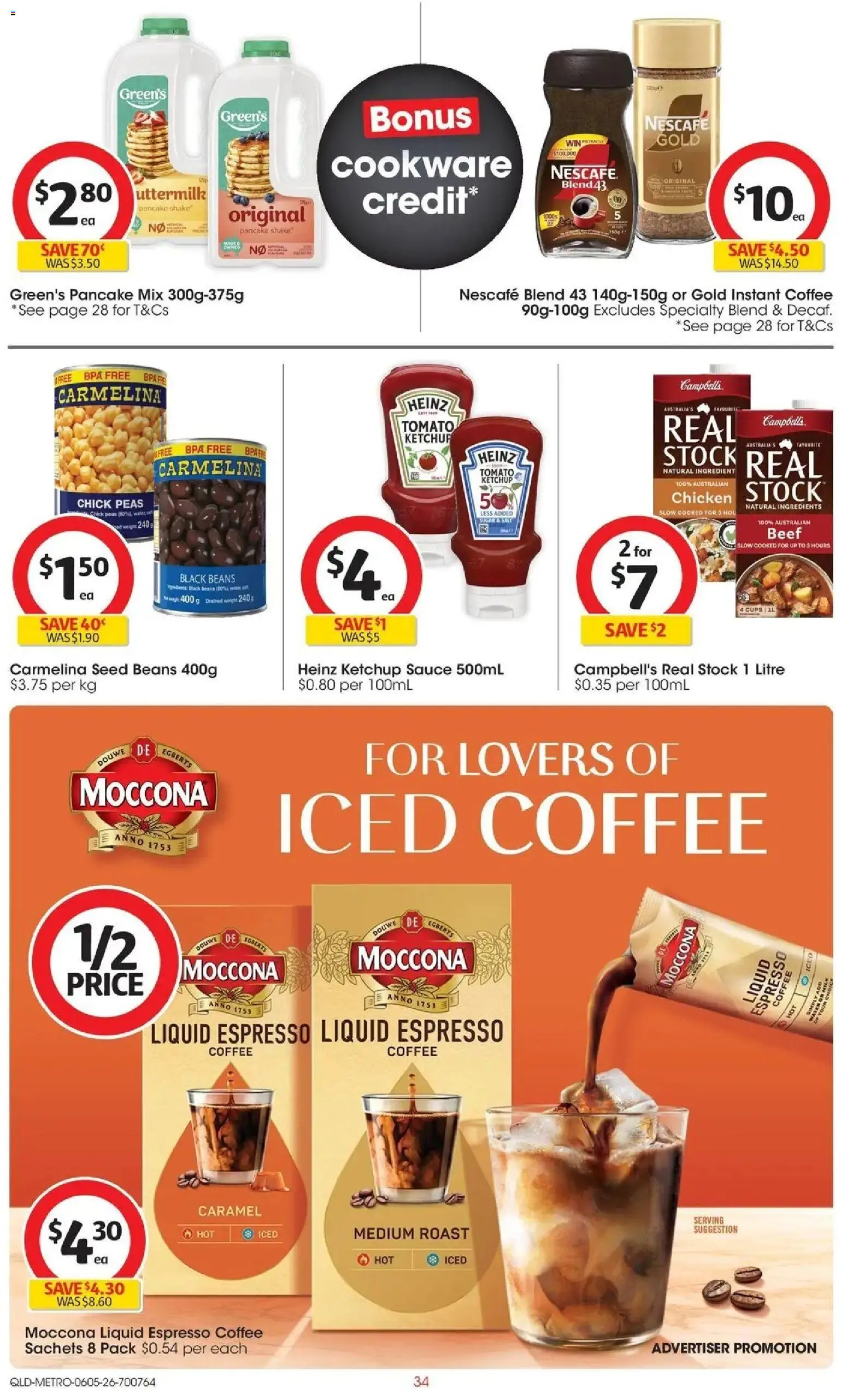 Coles catalogue - valid from 05.05.2026 | Page: 34 | Products: Wine, Ketchup, Sauce, Sugar