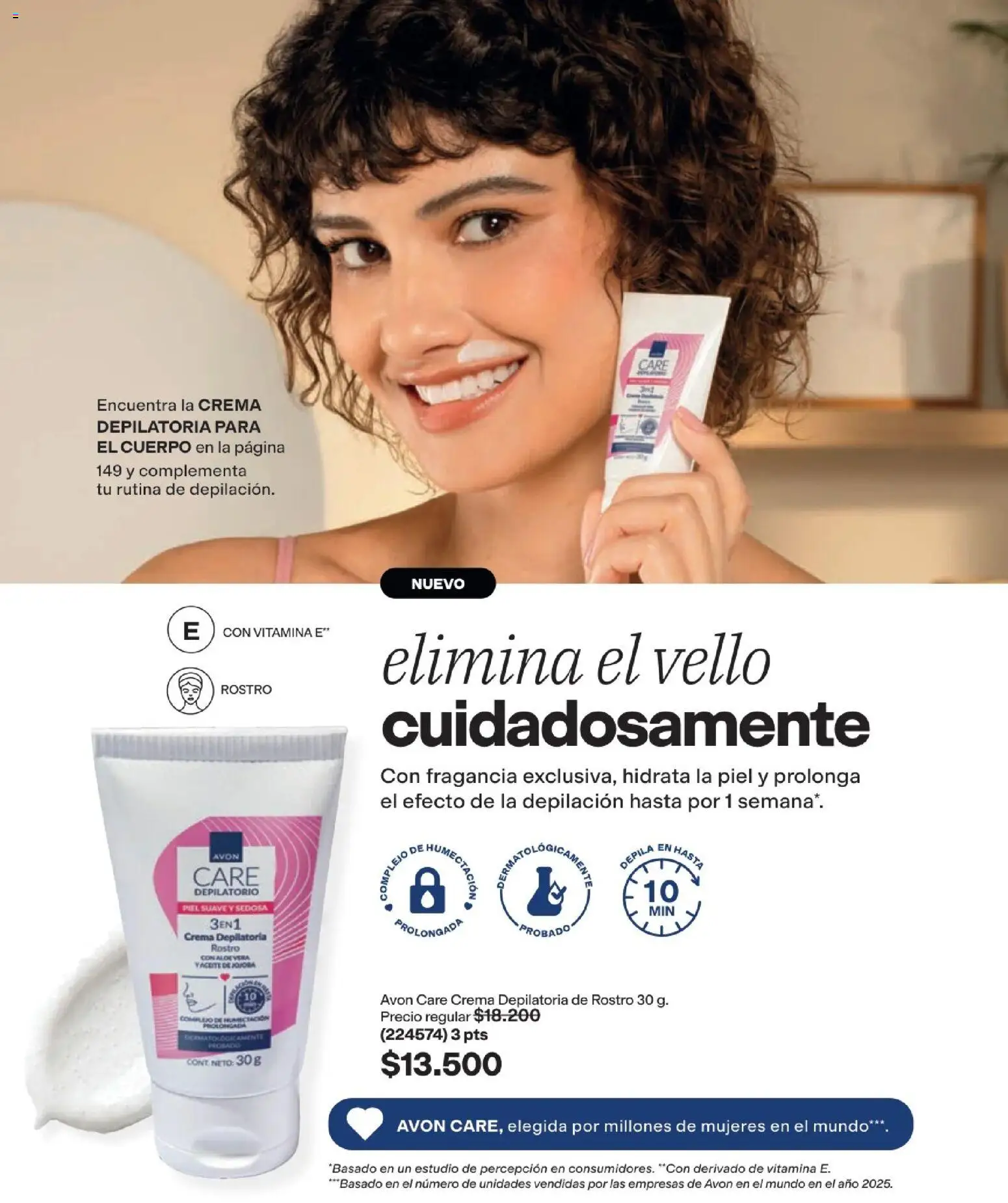 Avon revista - valida desde el 15/07/2026 | Página: 126 | Productos: Crema, Fragancia, Crema depilatoria, Aloe vera