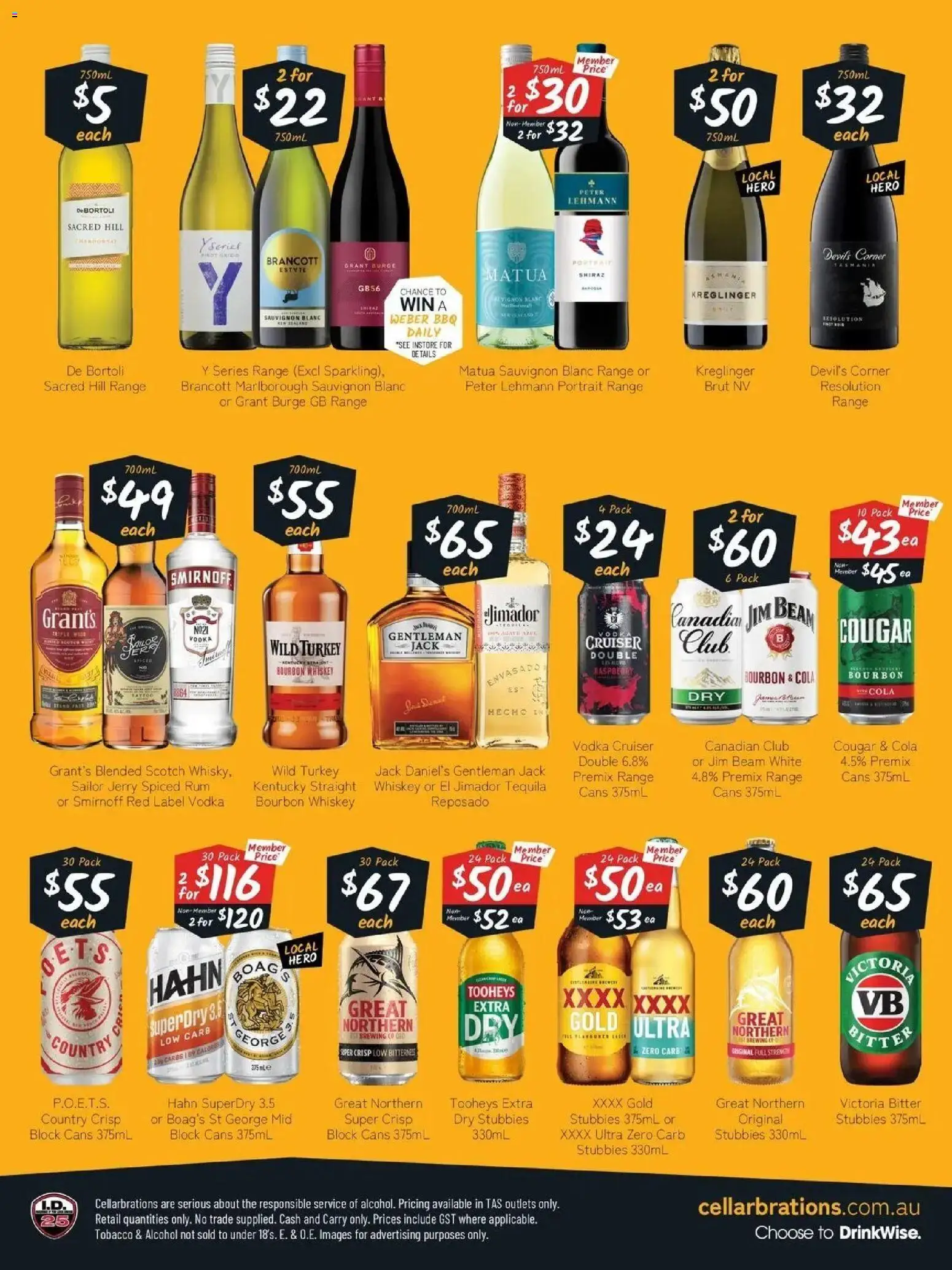 Cellarbrations catalogue - valid from 17.05.2026 | Page: 2 | Products: Bourbon, Vodka, Whiskey, Turkey