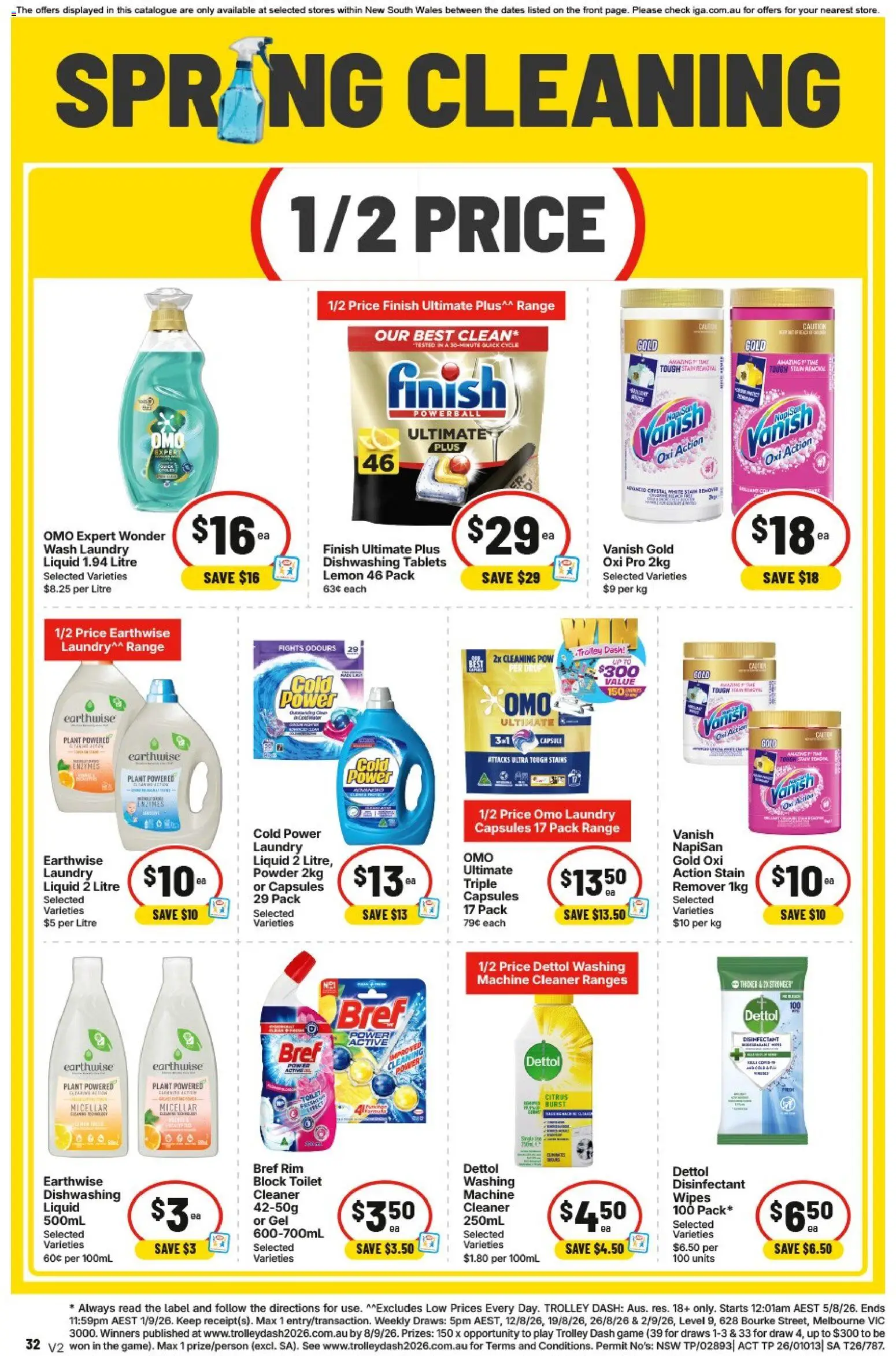 IGA catalogue - valid from 19/08/2026 | Page: 30 | Products: Plant, Lemon, Laundry, Citrus